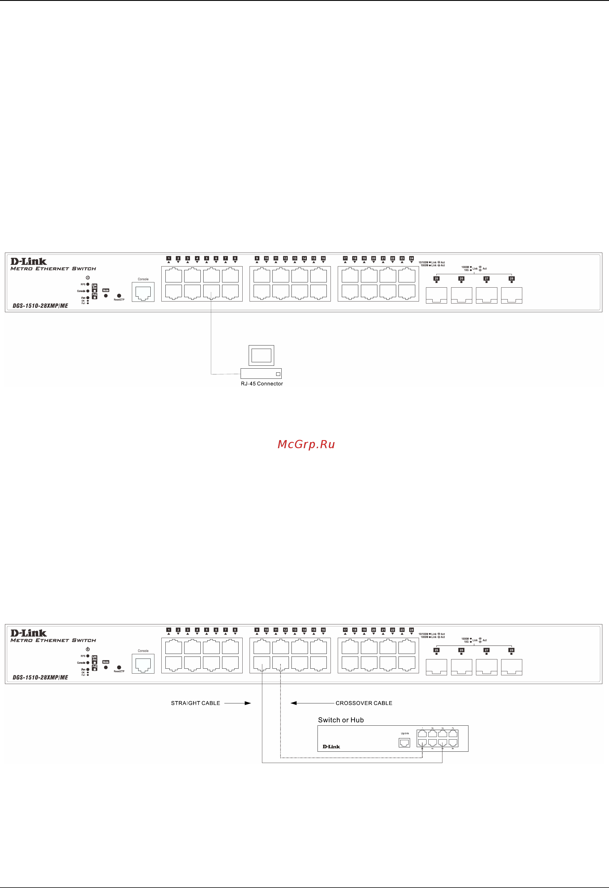 D-Link DGS-1510-52L/ME [31/67] Chapter 3 connecting the switch