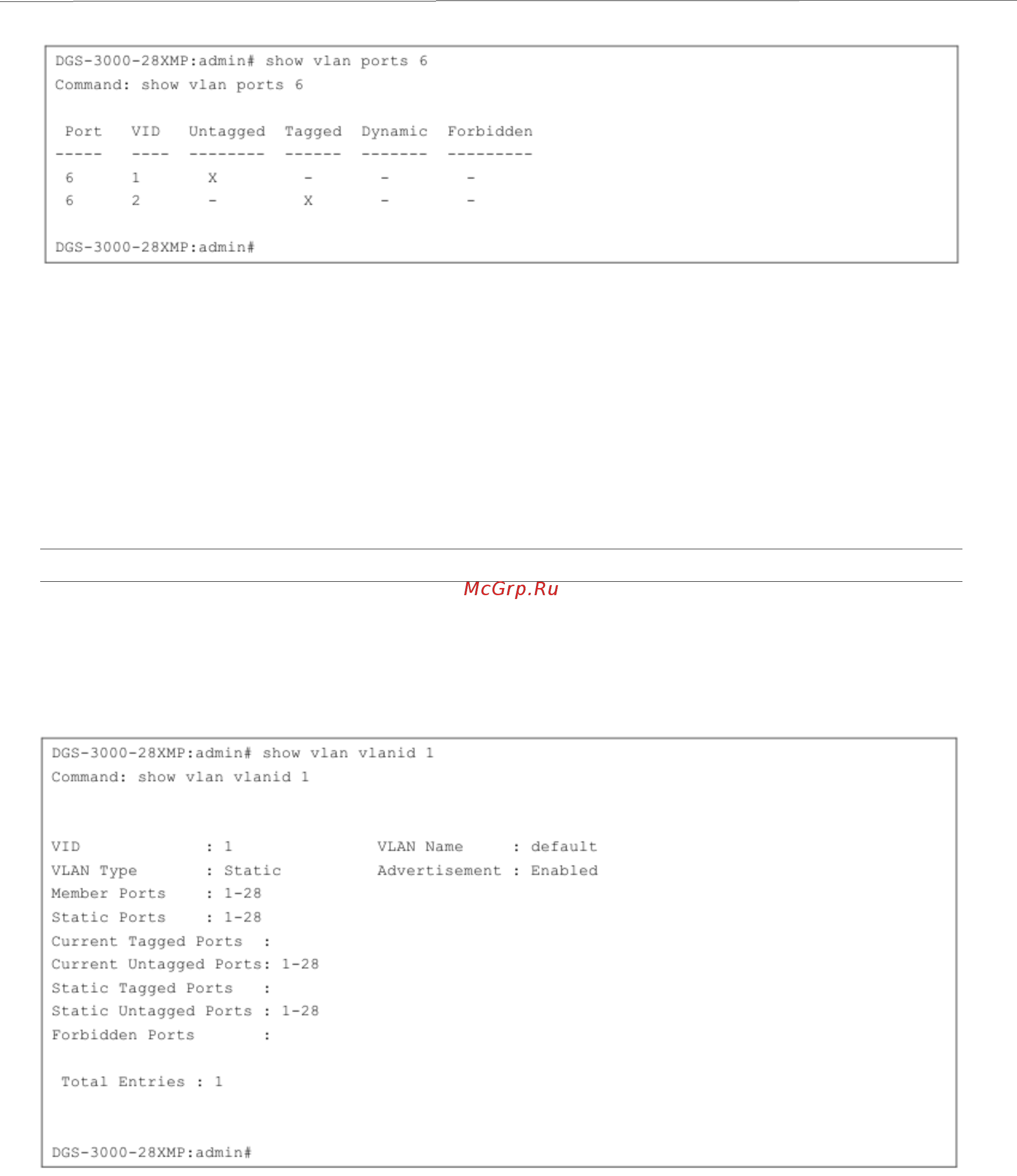 D-Link DGS-3000-20L Руководство пользователя _CLI_ онлайн [34/73] 385506