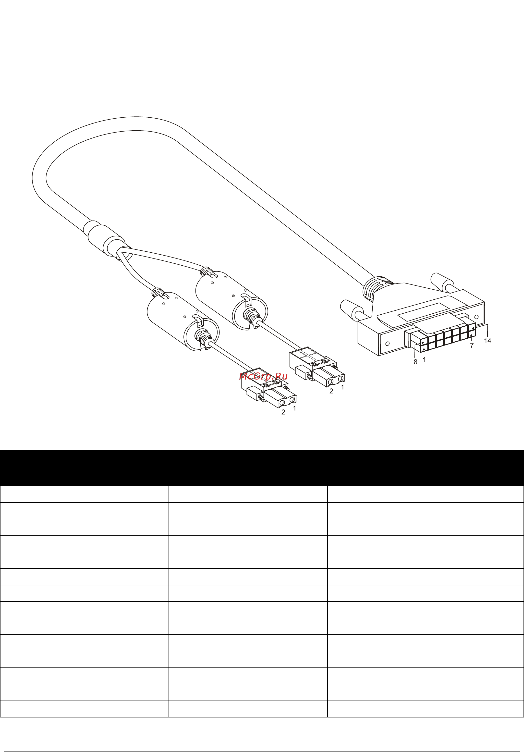 D-Link DGS-3000-28SC [43/45] Redundant power supply rps cable