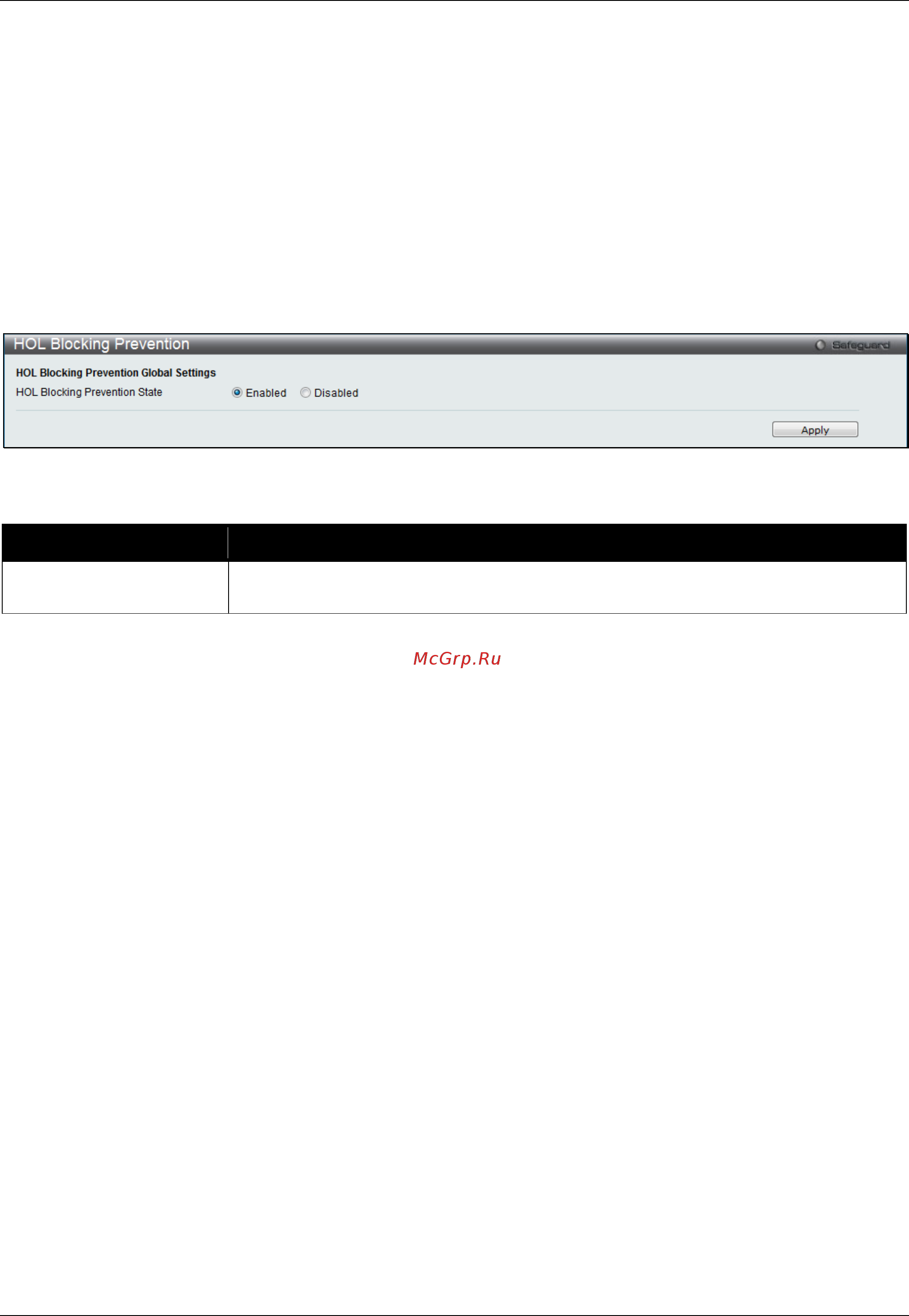 D-Link DGS-3120-24SC/*RI [275/509] Hol blocking prevention