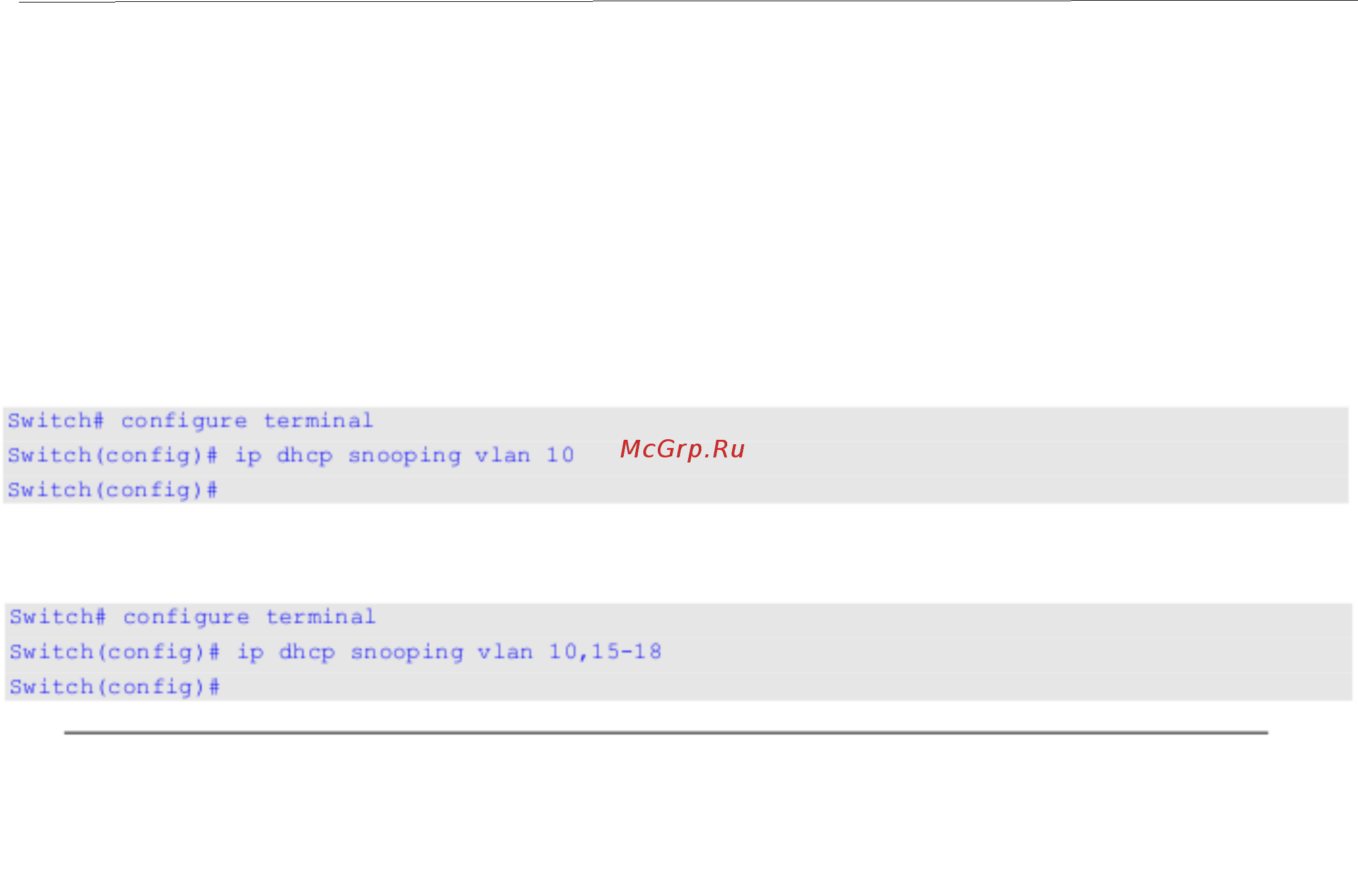 D-Link DGS-3130-54S [173/305] 14 show ip dhcp snooping