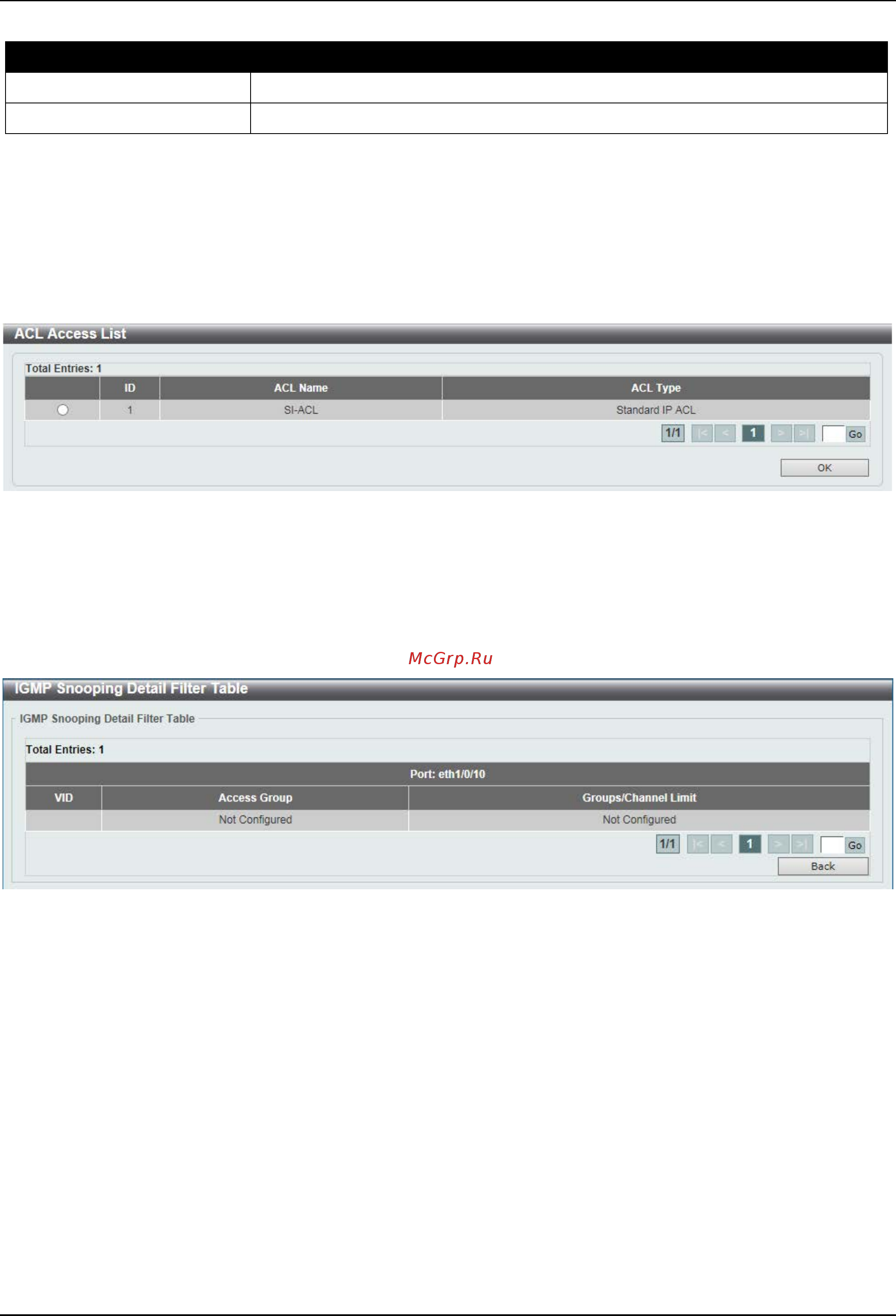 D-Link DGS-3630-28SC [210/742] Igmp snooping mrouter settings