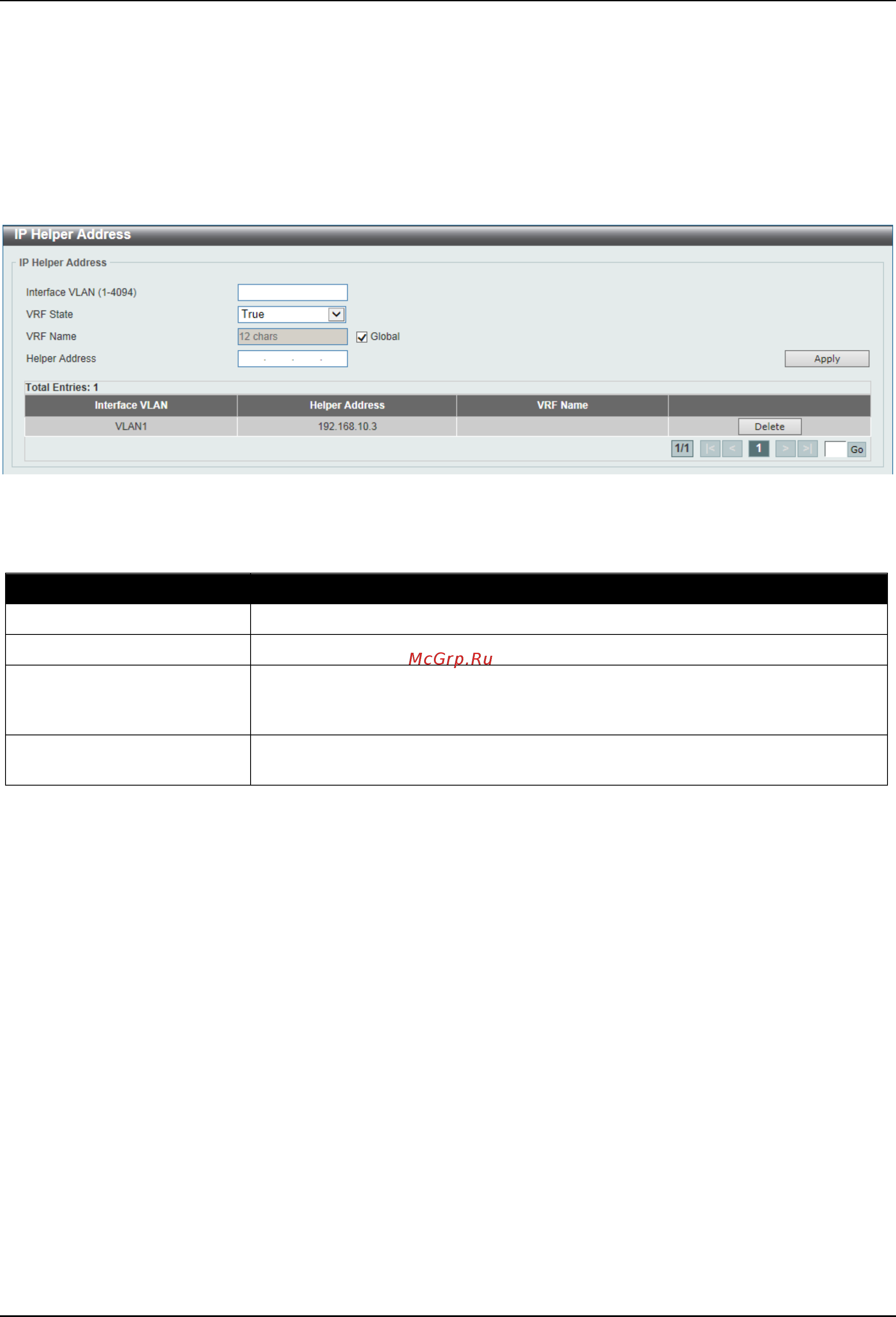 D-Link DGS-3630-28SC [255/742] Ipv4 static default route