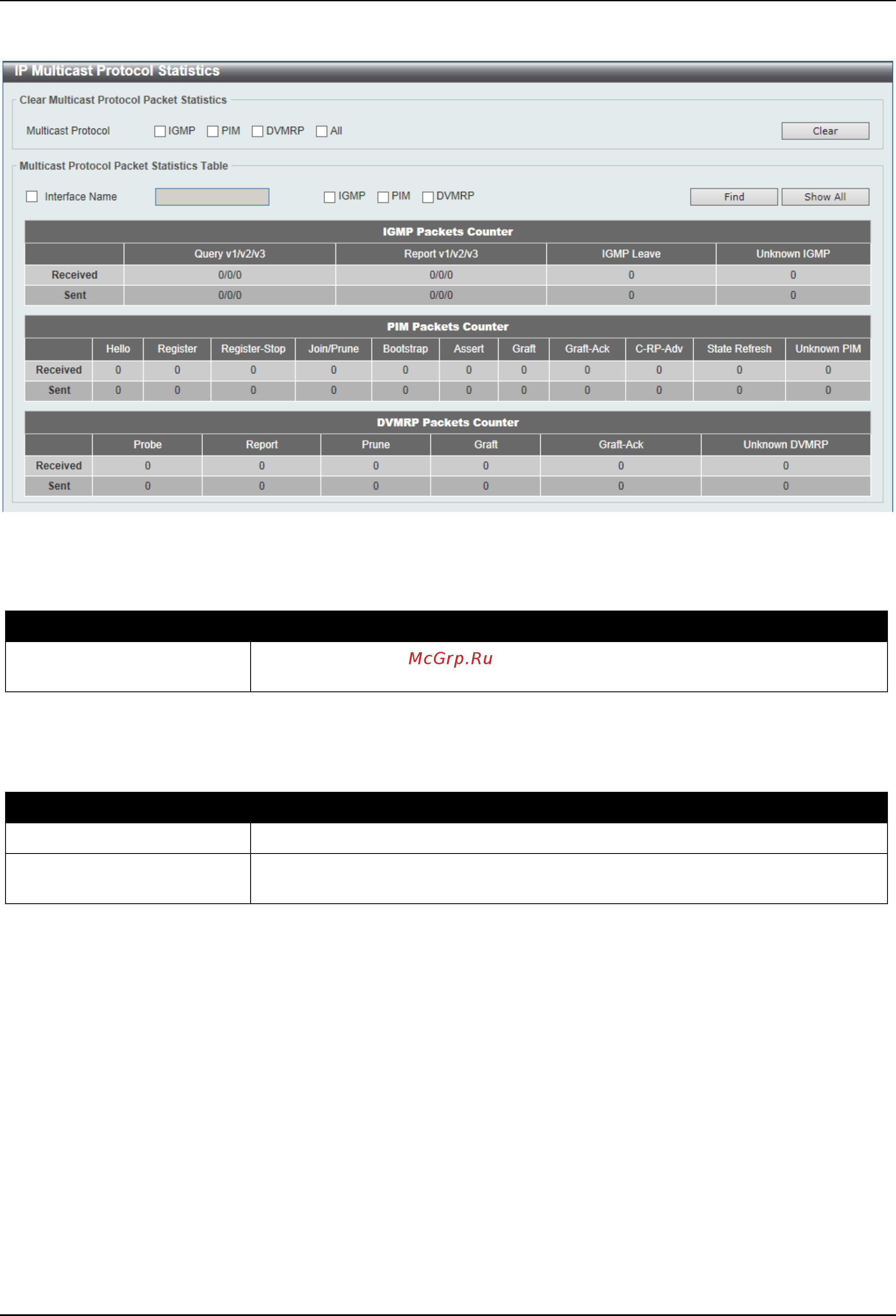 D-Link DGS-3630-28SC [360/742] Control packet cpu filtering