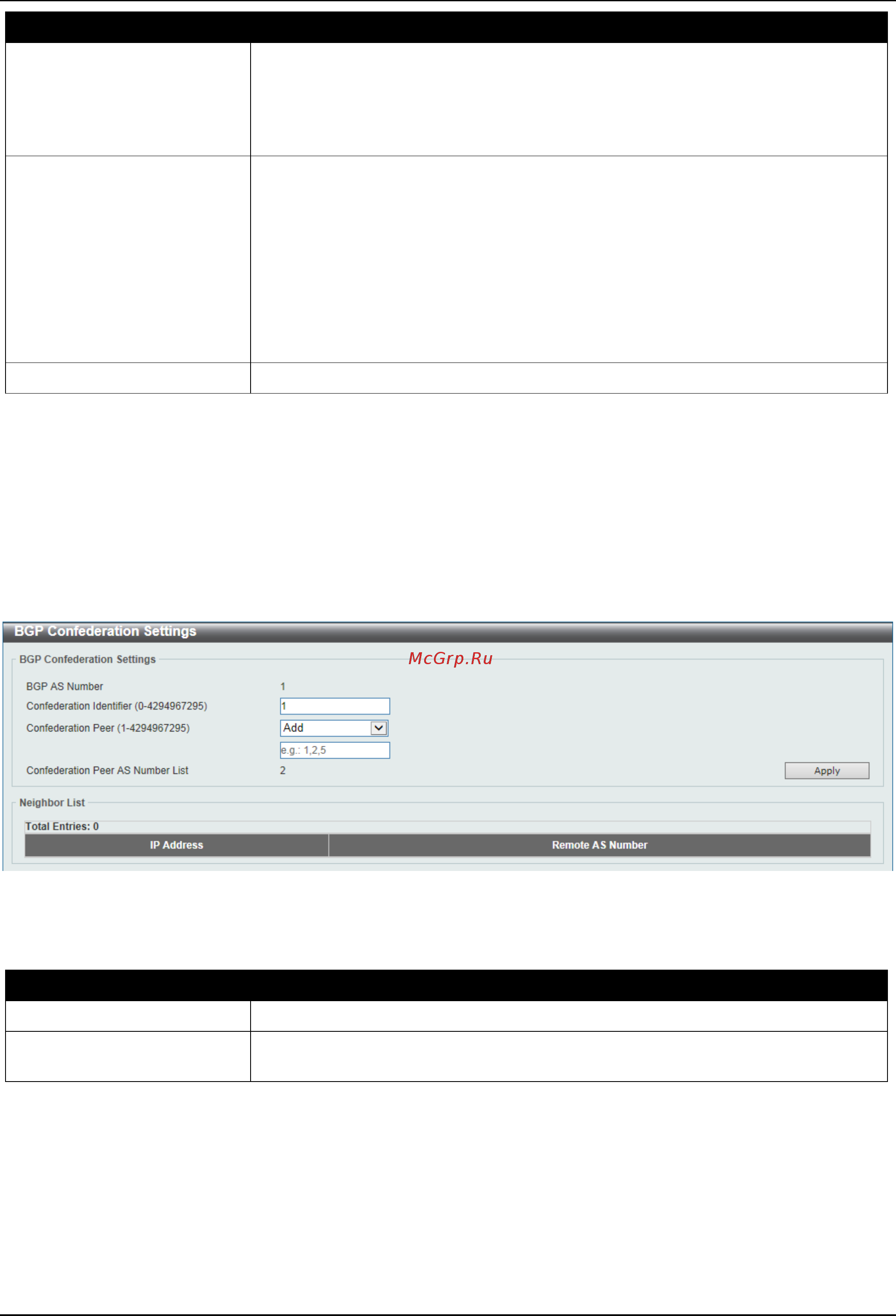 D-Link DGS-3630-28SC [378/742] Bgp as path access list settings