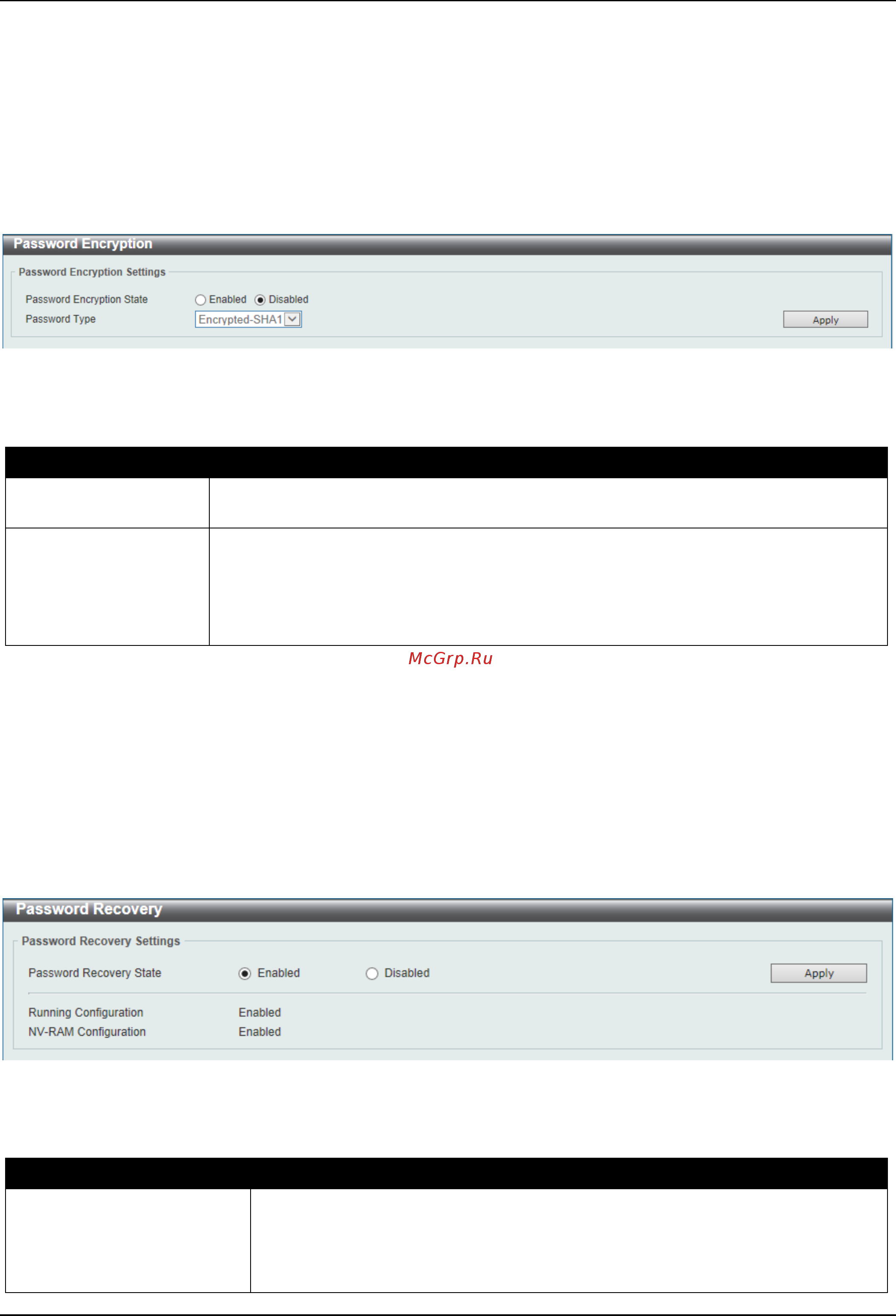 D-Link DGS-3630-28SC [55/742] Password encryption