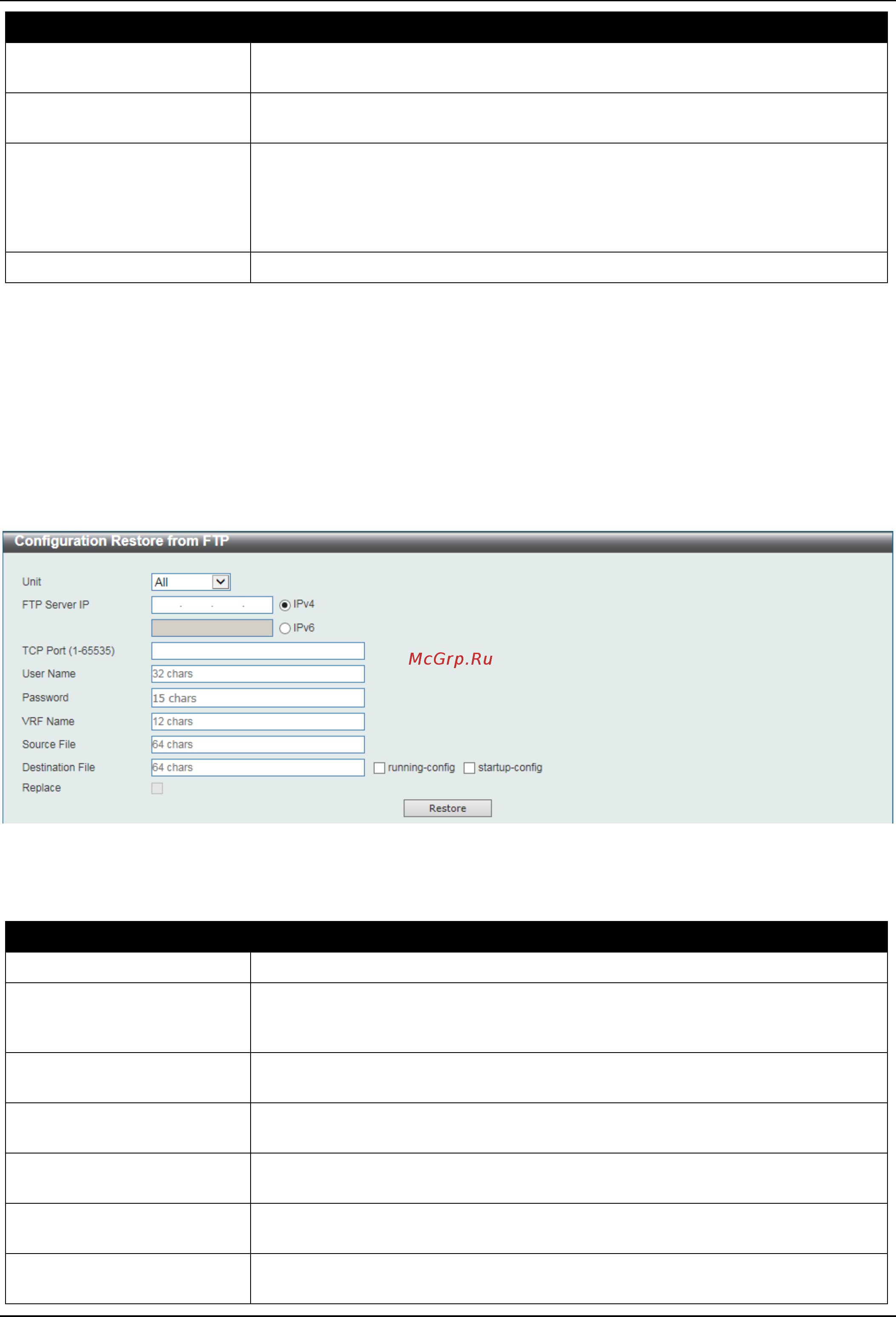 D-Link DGS-3630-28SC [659/742] Configuration restore from ftp