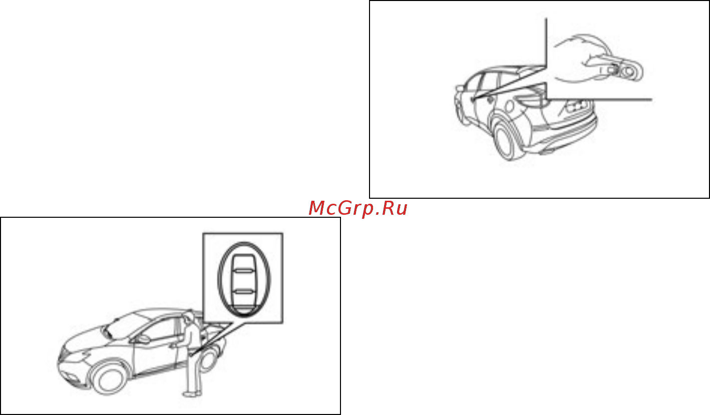 Nissan Murano Z52 [108/324] Отпирание дверей