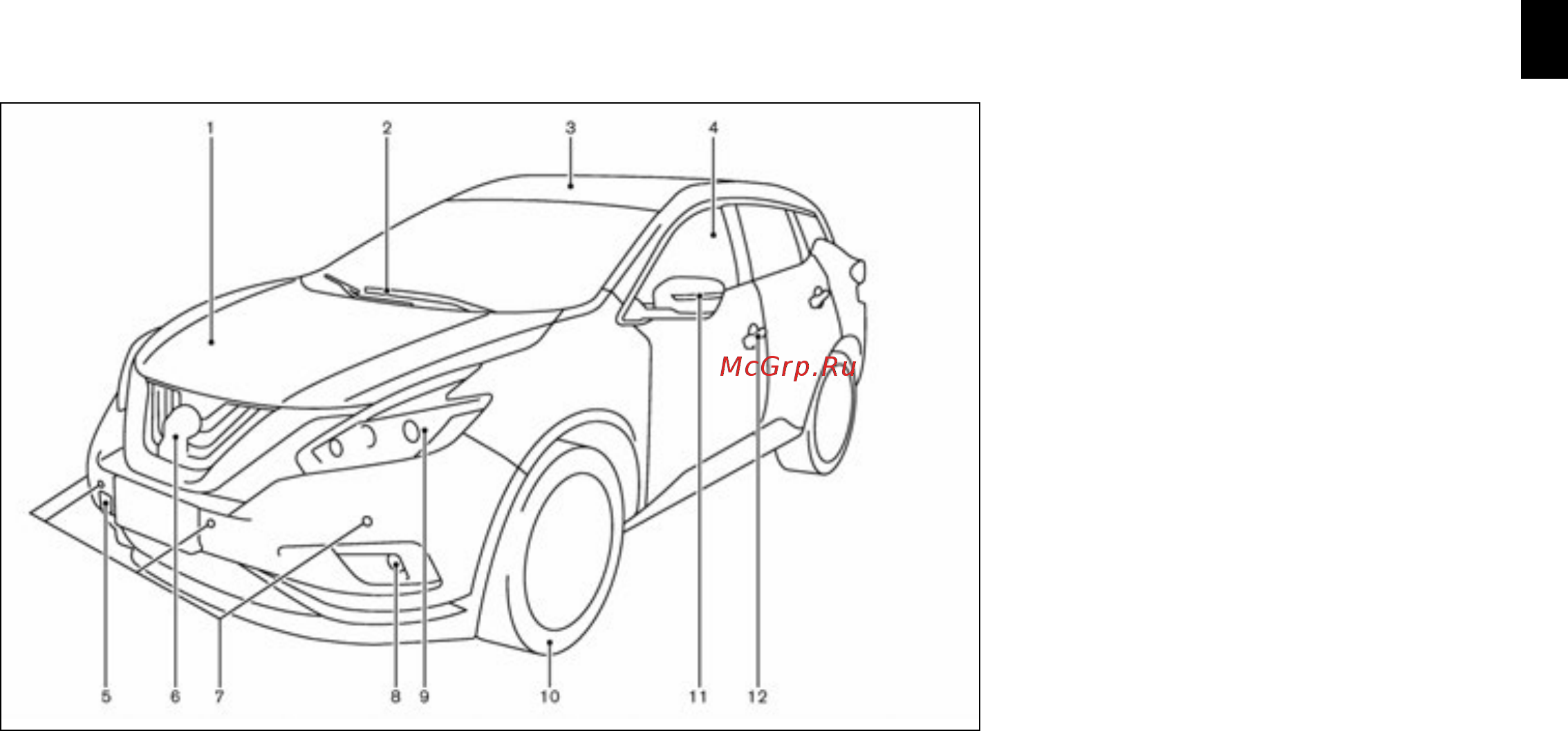 Nissan Murano Z52 [9/324] Вид автомобиля спереди