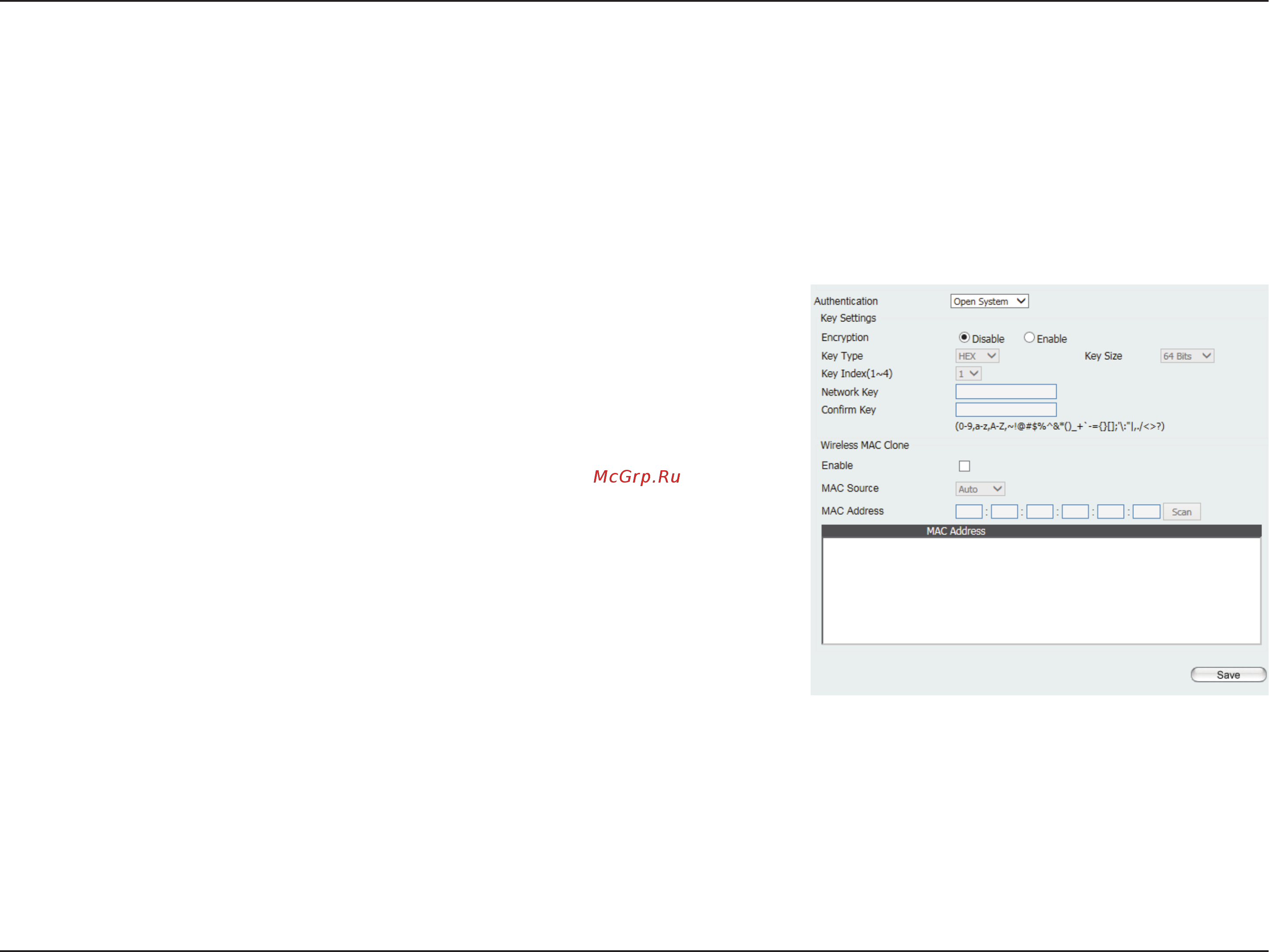 D-Link DAP-3320 [31/142] Open system shared key authentication