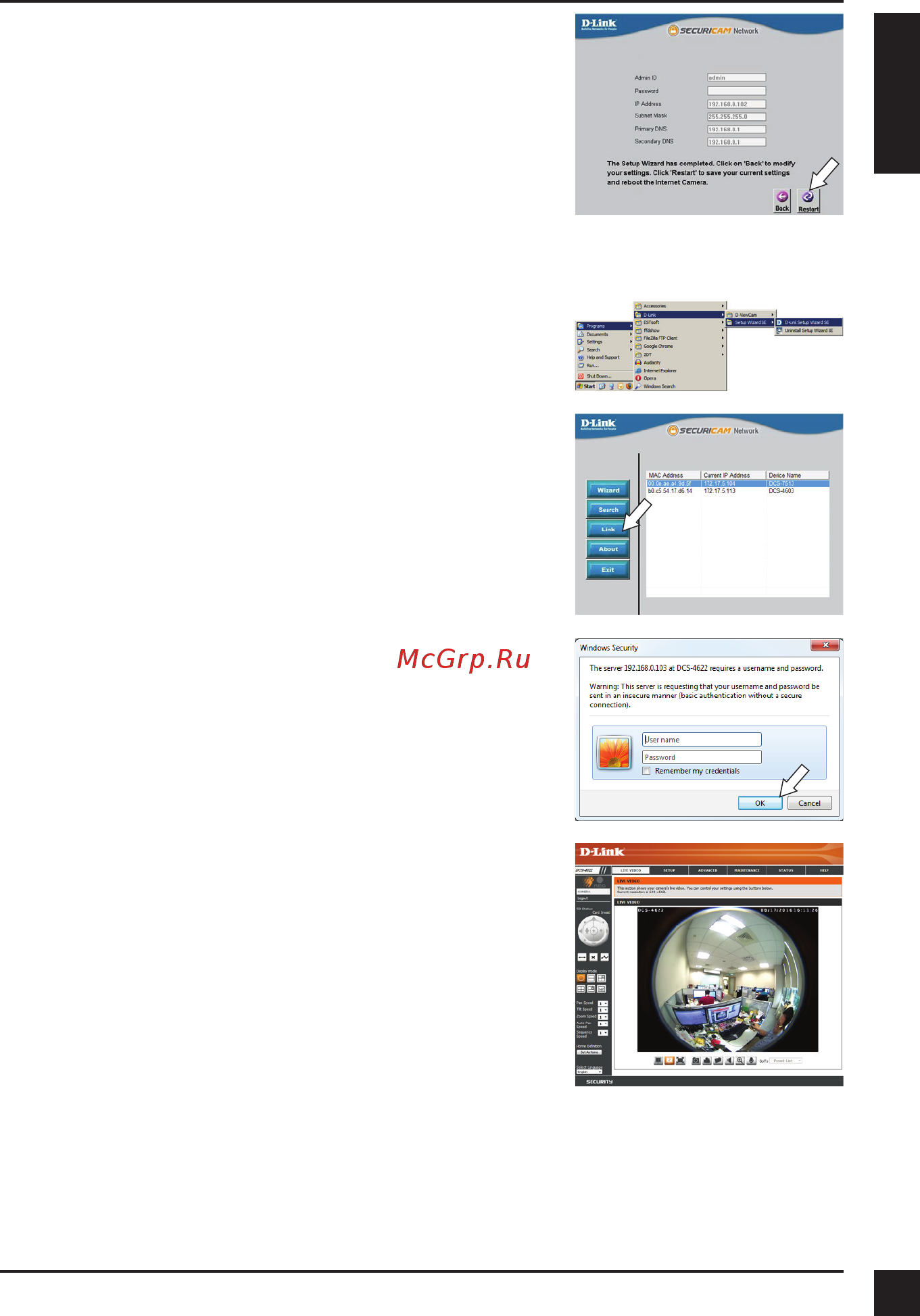 D-Link DCS-4622 [6/18] Viewing your camera via web browser