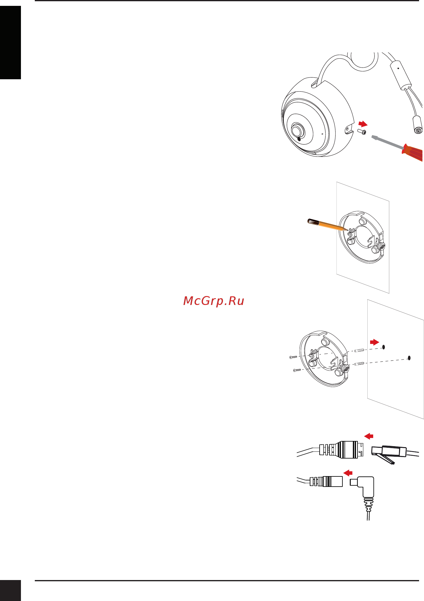D-Link DCS-4622 [7/18] Mounting instructions