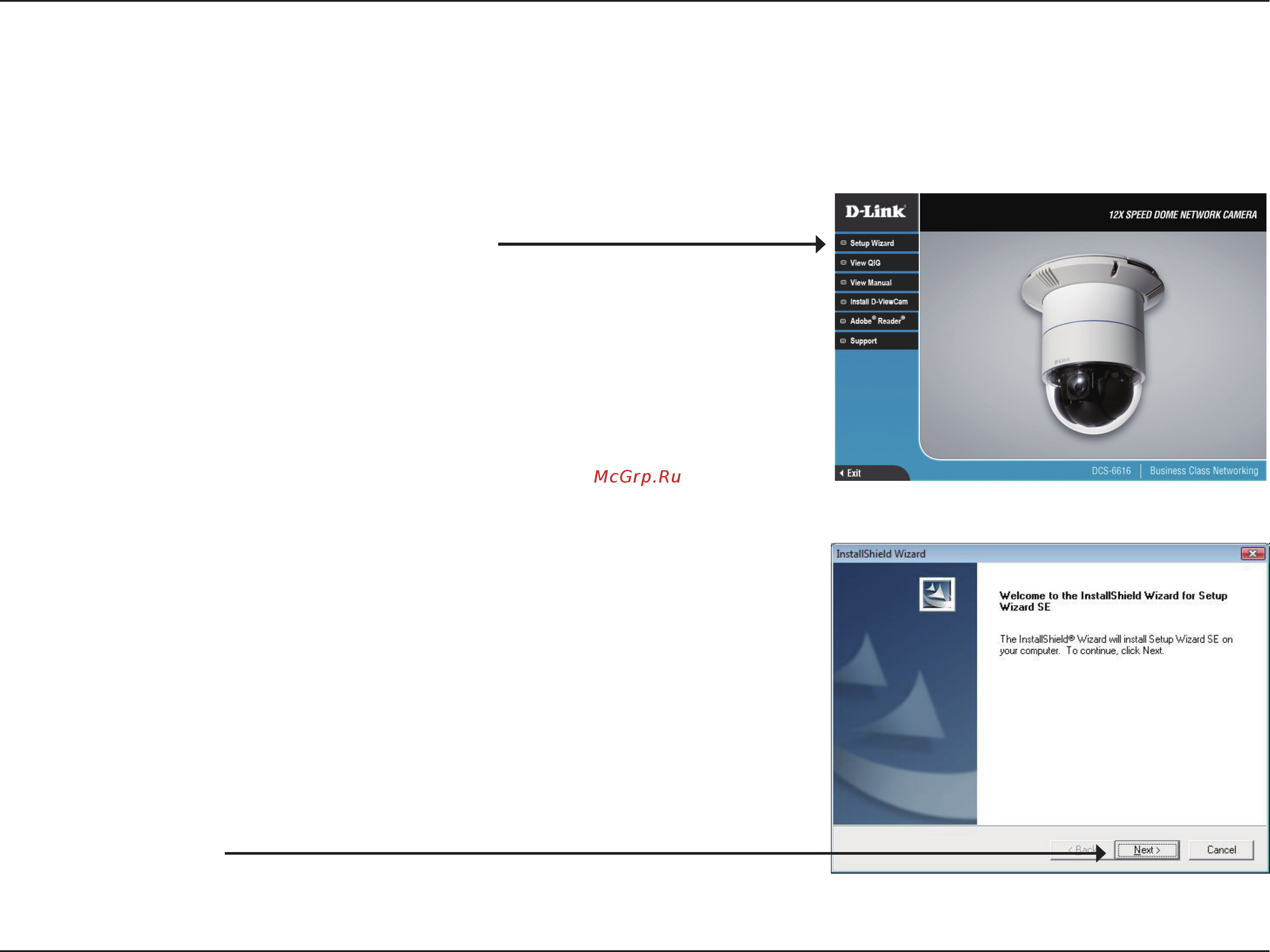 D-Link DCS-6616 [10/62] Configuration with wizard
