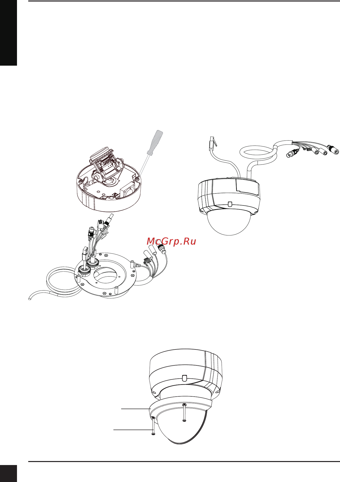 D-Link DCS-6513 [4/76] Standard mounting instructions