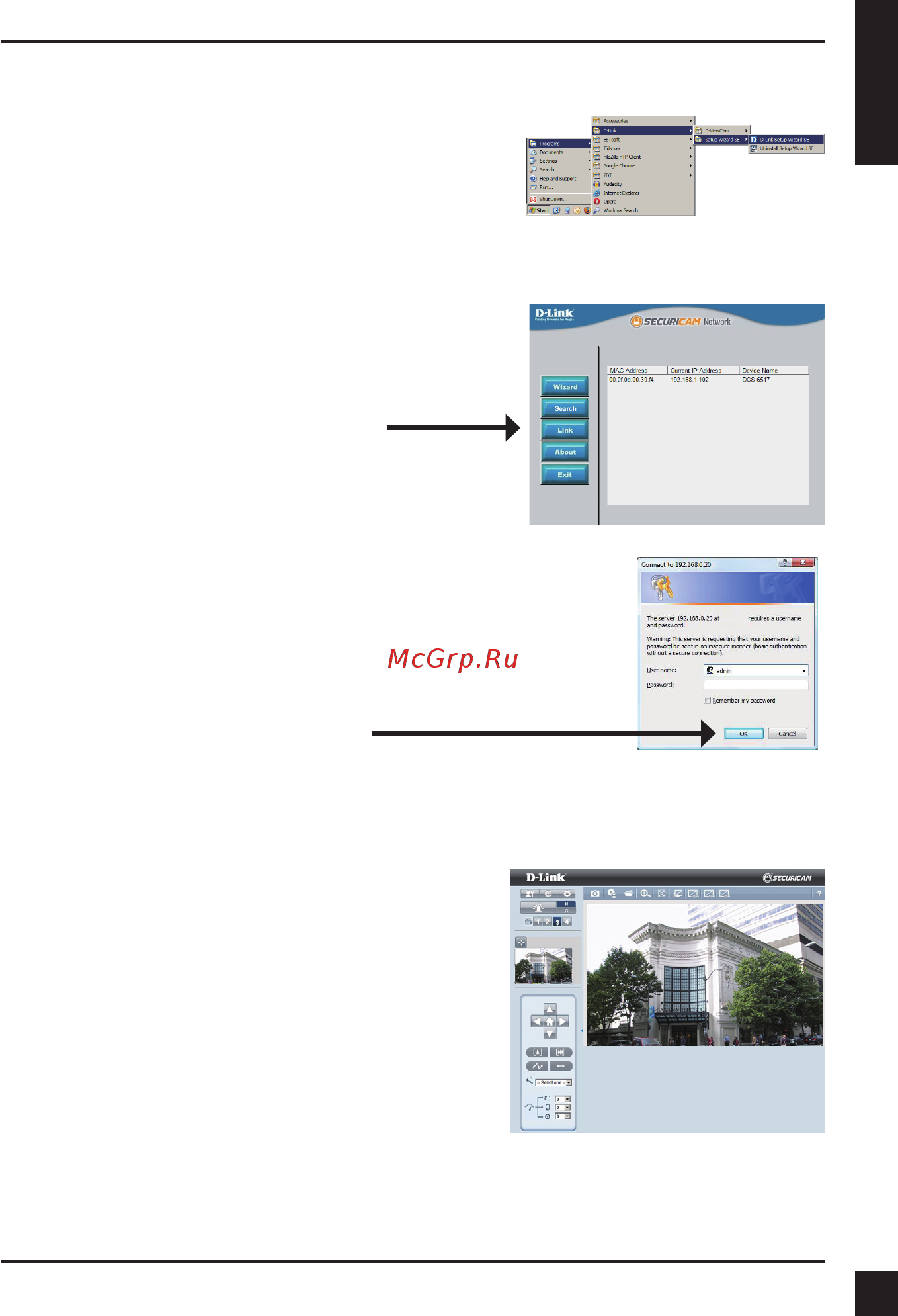 D-Link DCS-6517 [10/24] Viewing camera via web browser