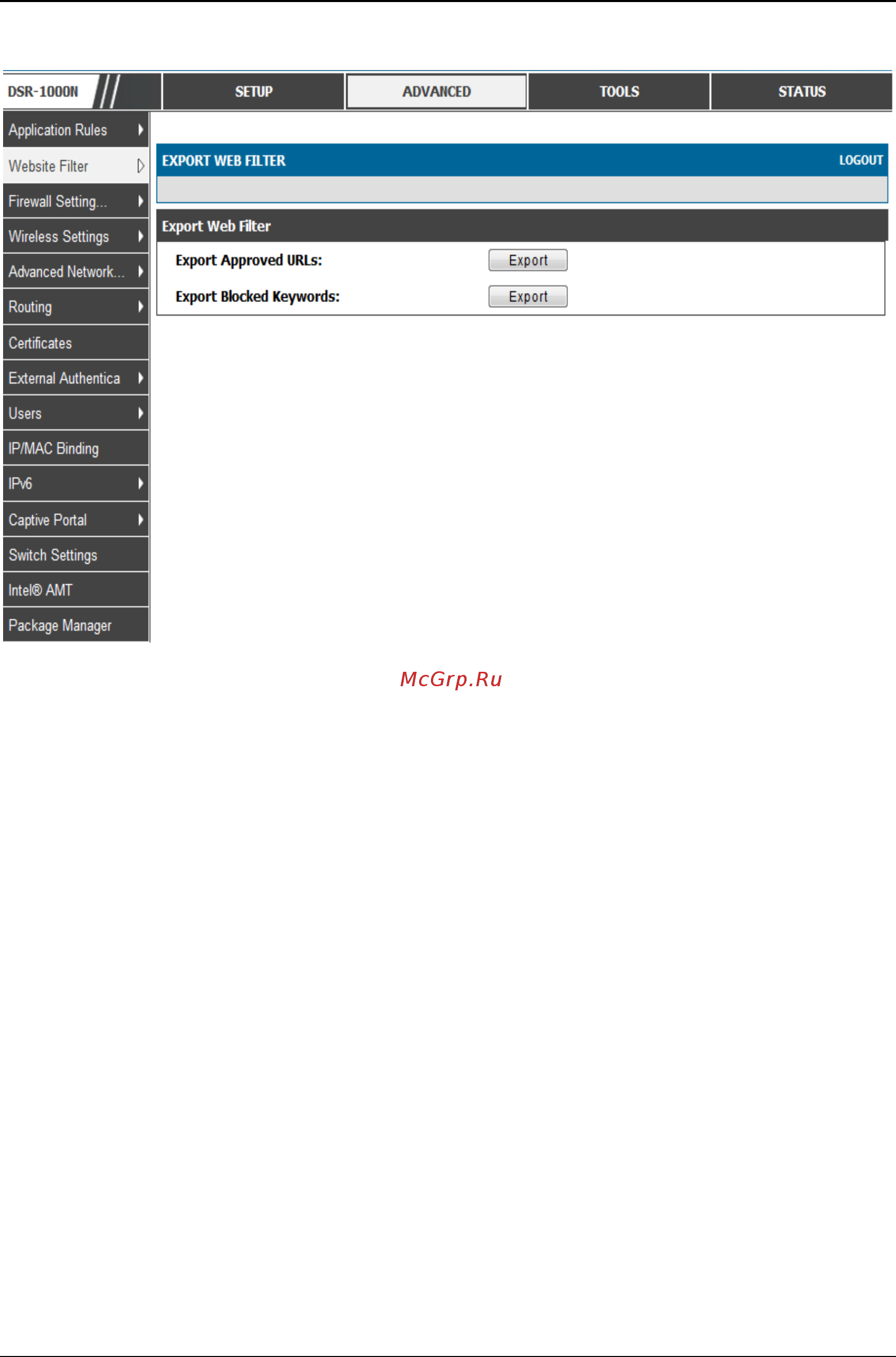 D-Link DSR-150 [108/274] Ip mac binding