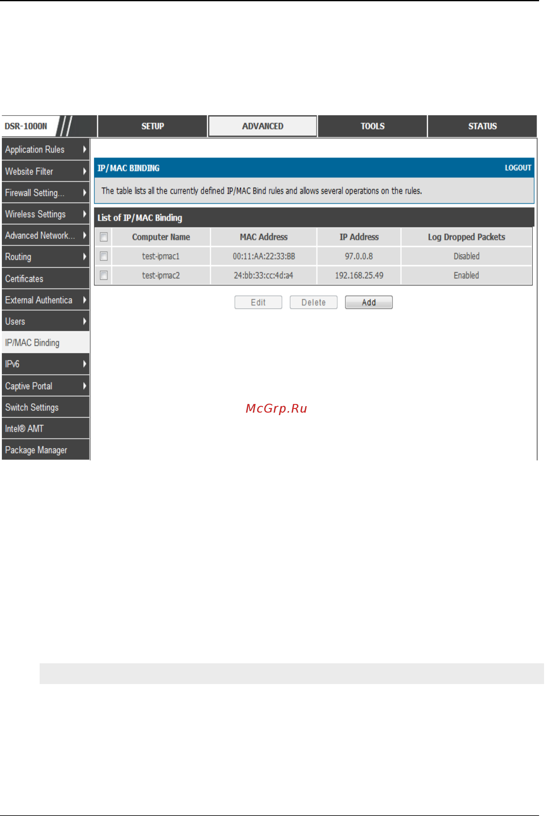 D-Link DSR-150 [109/274] Intrusion prevention ips