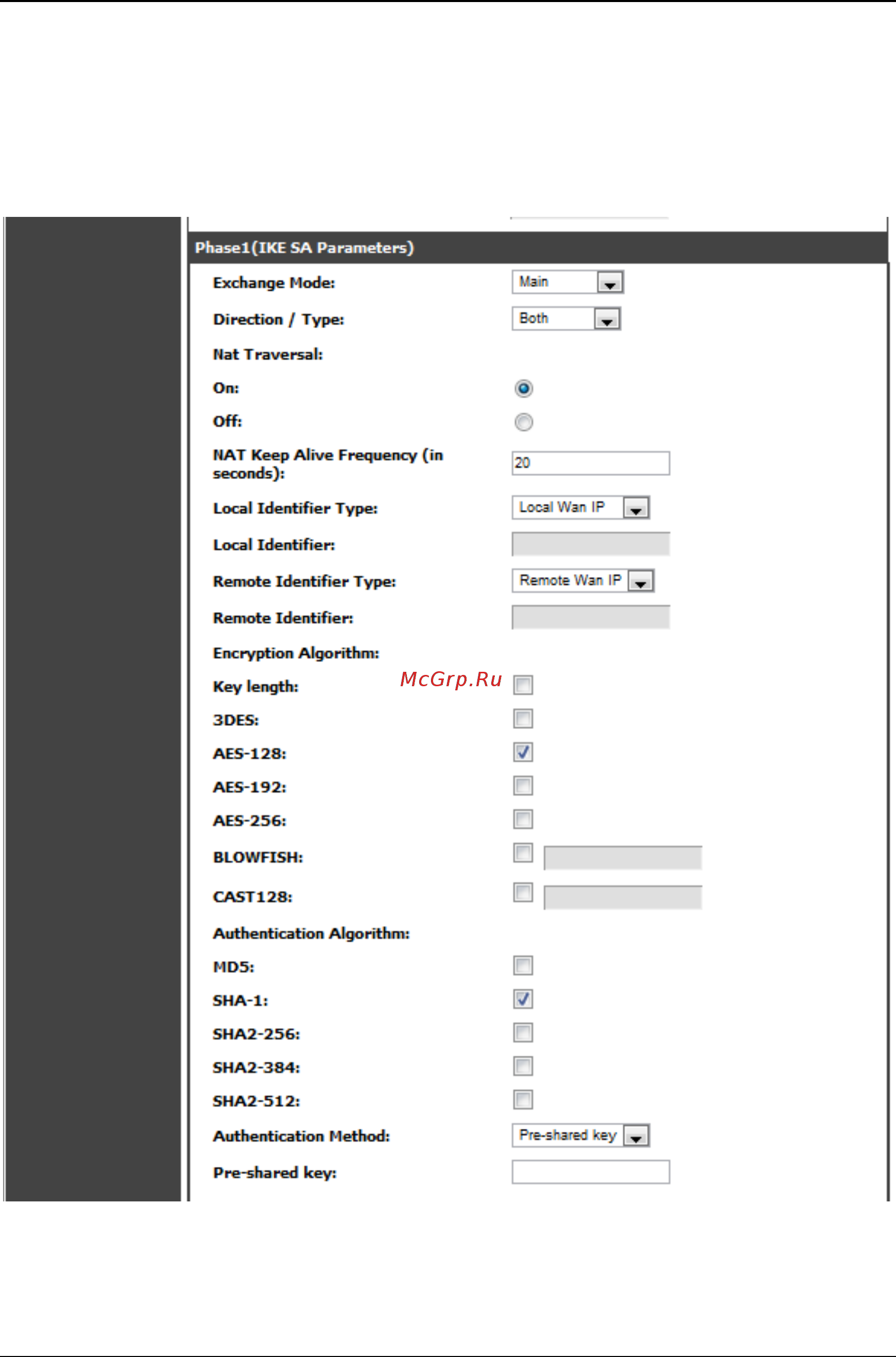 D-Link DSR-150 [119/274] Figure 77 ipsec policy configuration continued auto policy via ike