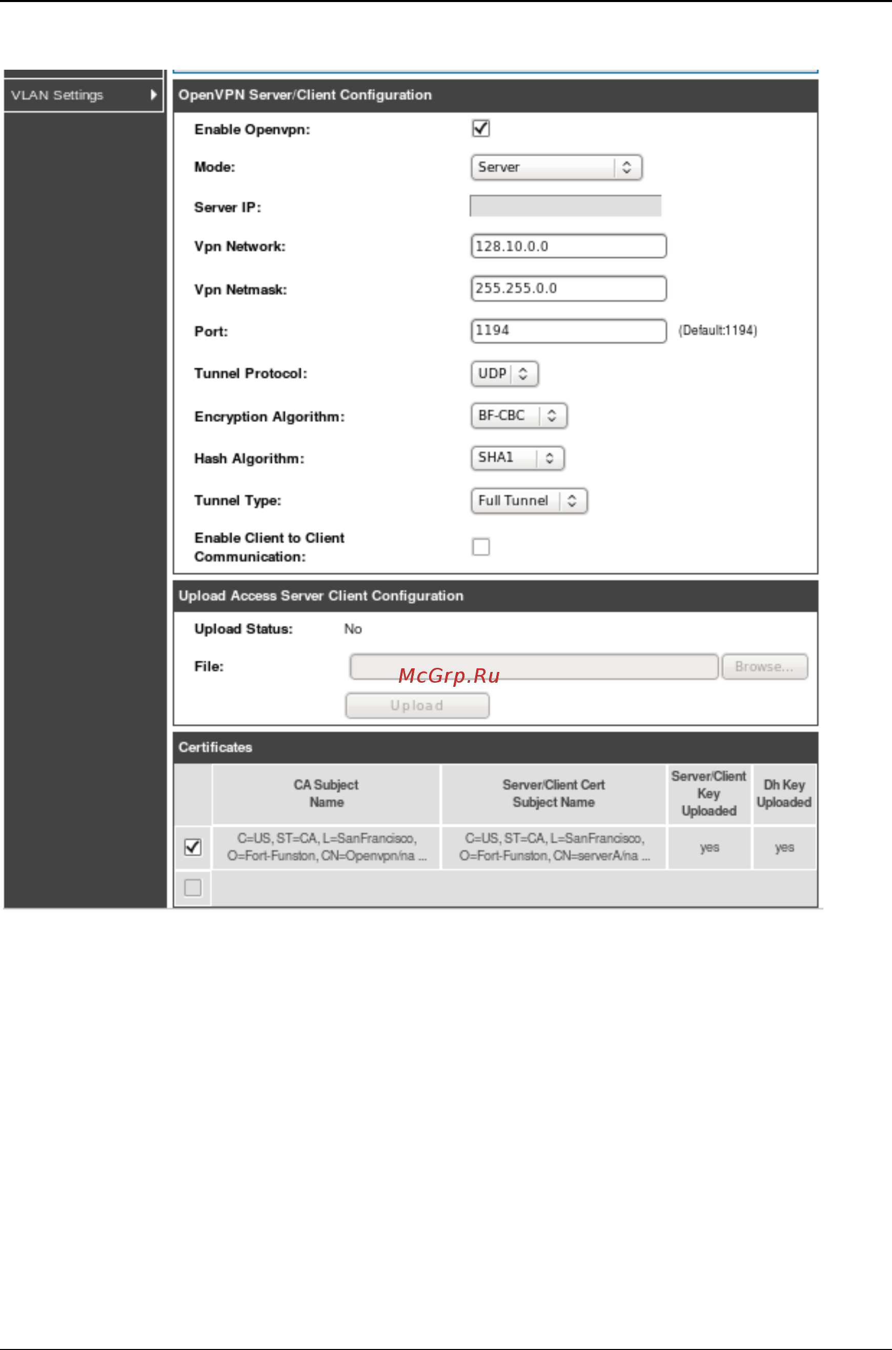 D-Link DSR-150 [127/274] Openvpn remote network