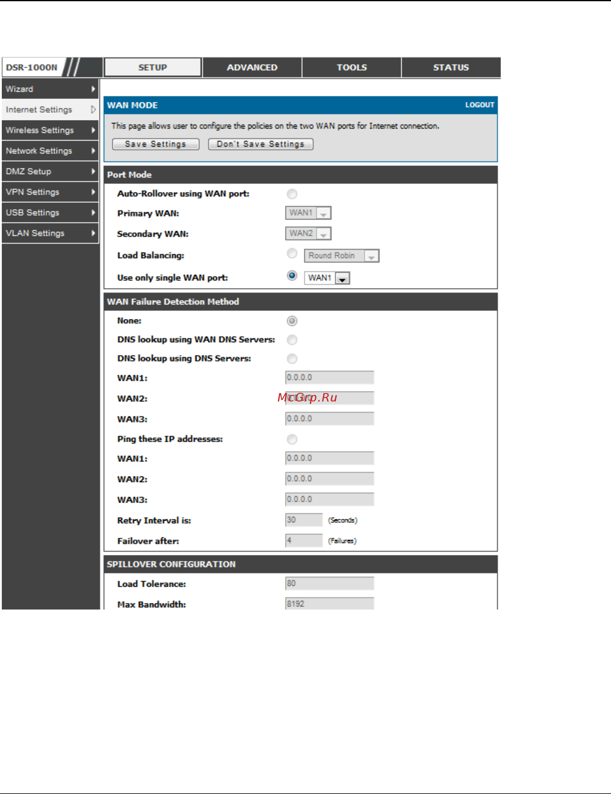 D-Link DSR-150 [52/274] Protocol bindings
