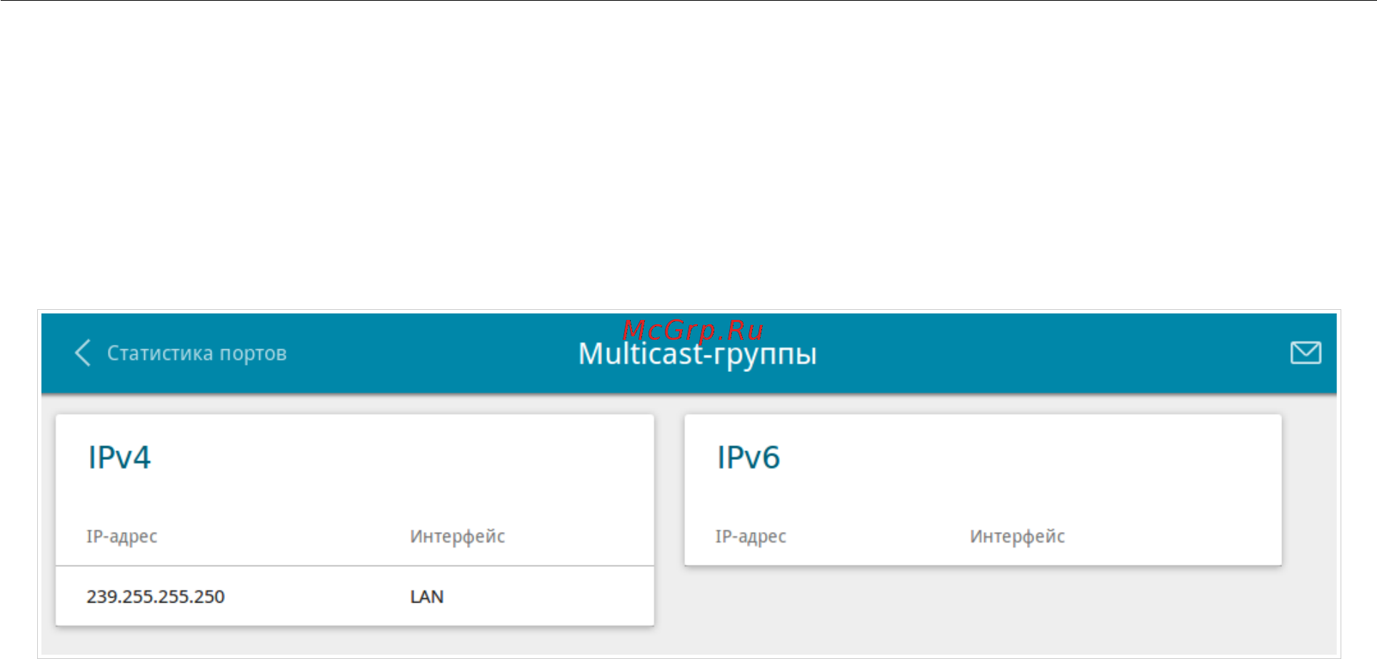 D-Link DIR-842 [66/208] Multicast группы