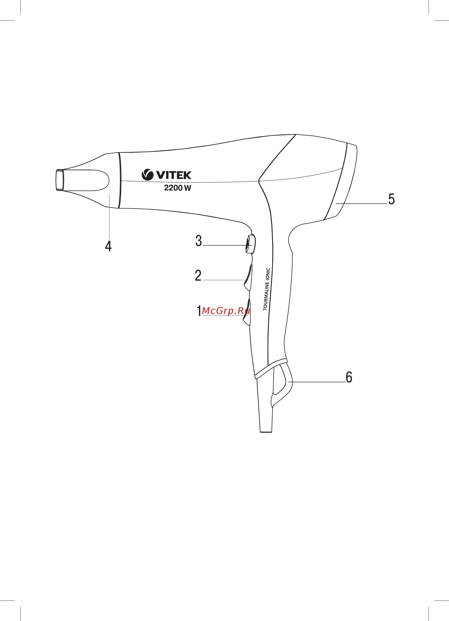 Vitek VT-8232 Инструкция по эксплуатации онлайн [2/20] 386245