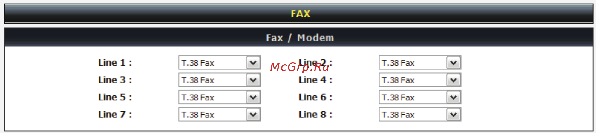 D-Link DVG-5008SG [38/81] 3 8 fax