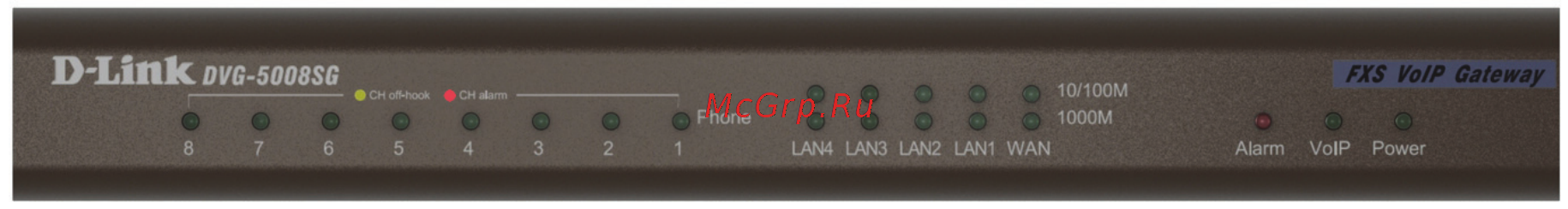 D-Link DVG-5008SG [5/81] 2 hardware description