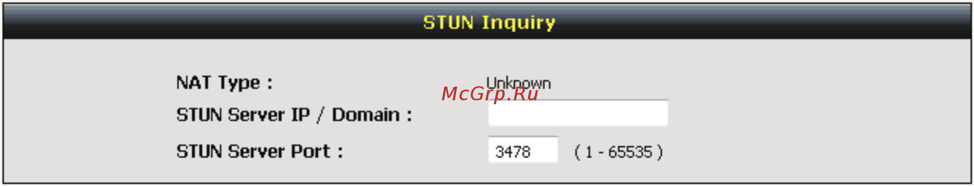 D-Link DVG-5008SG [68/81] 6 2 stun inquiry