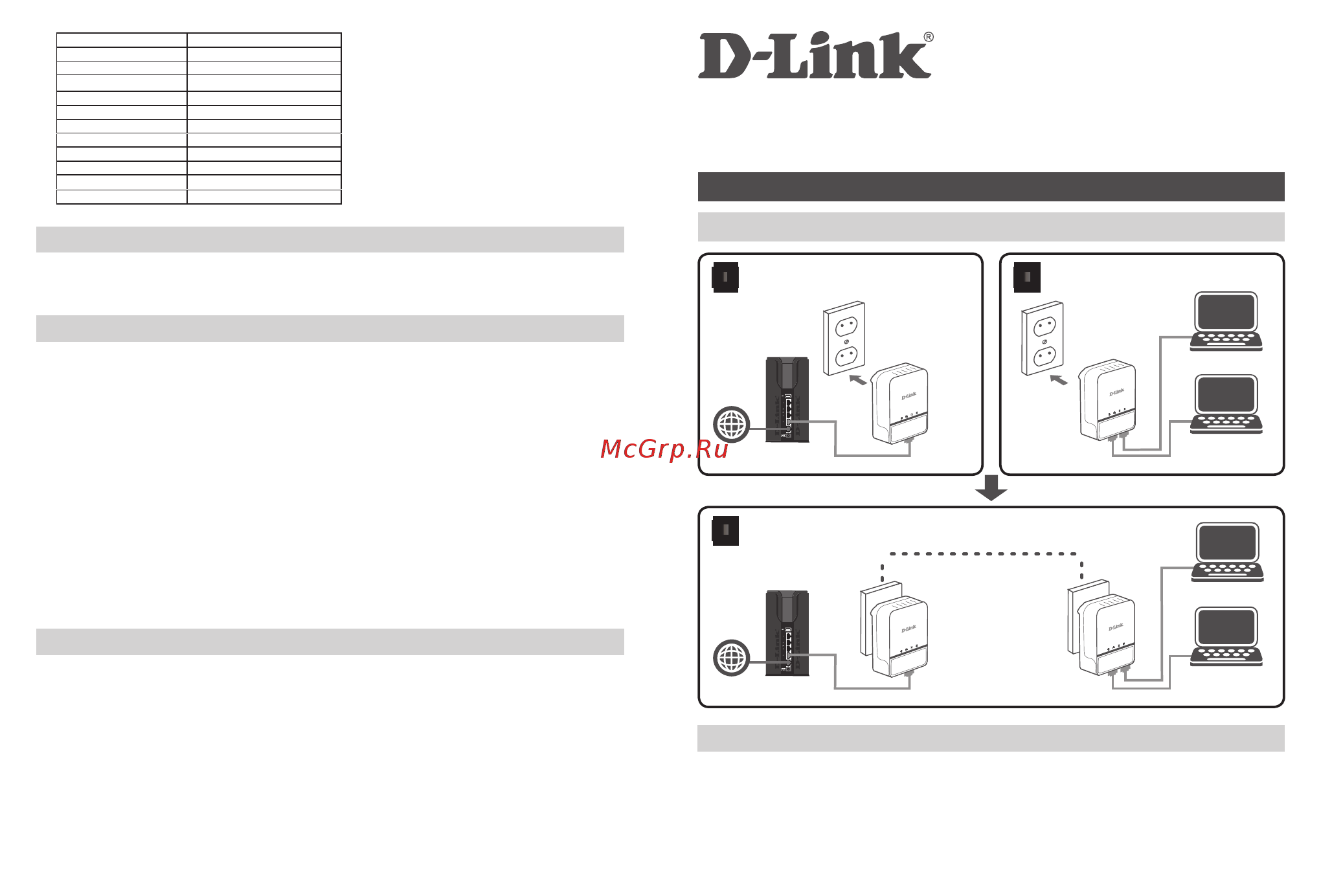 D-Link DHP-329AV Краткое руководство по установке онлайн