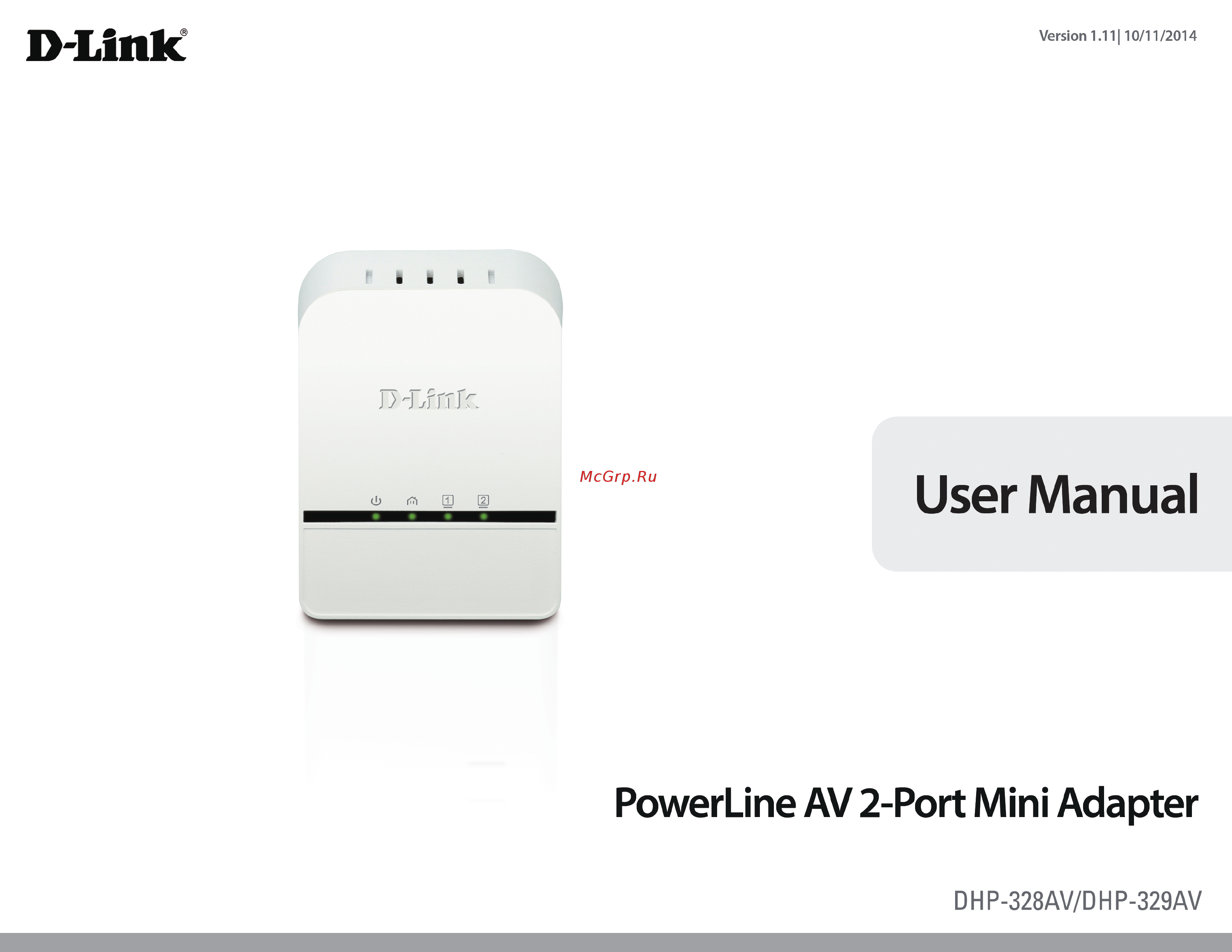 D-Link DHP-329AV Руководство пользователя онлайн