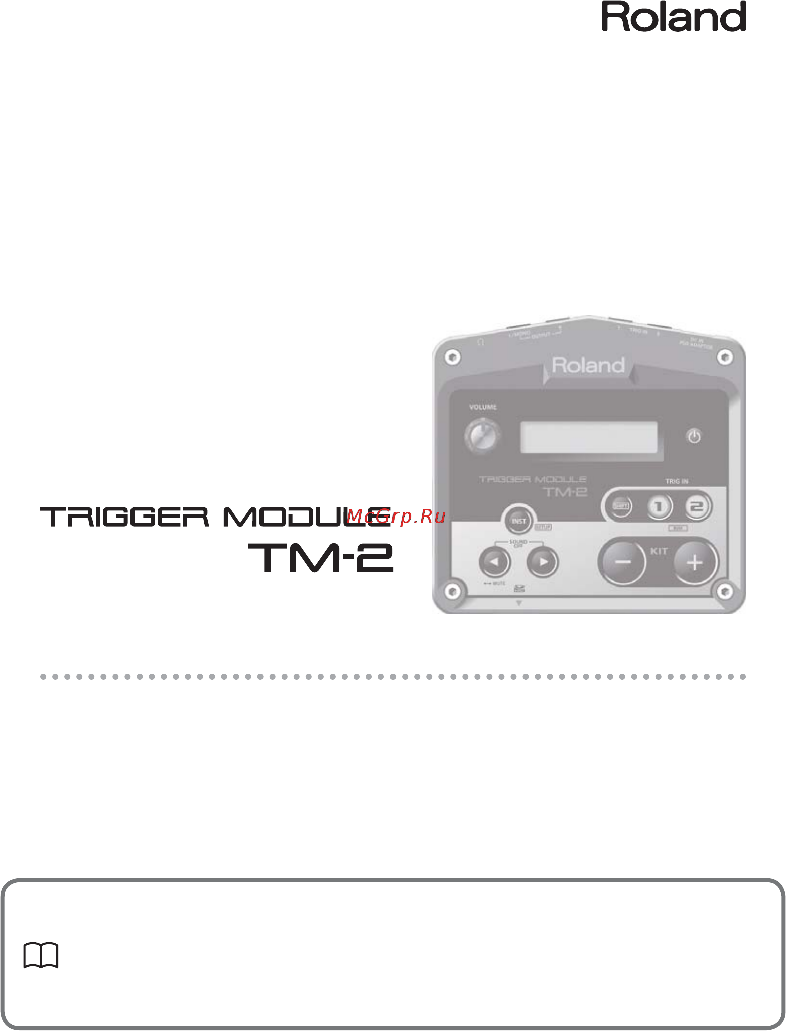 Roland TM-2 Инструкция по эксплуатации онлайн