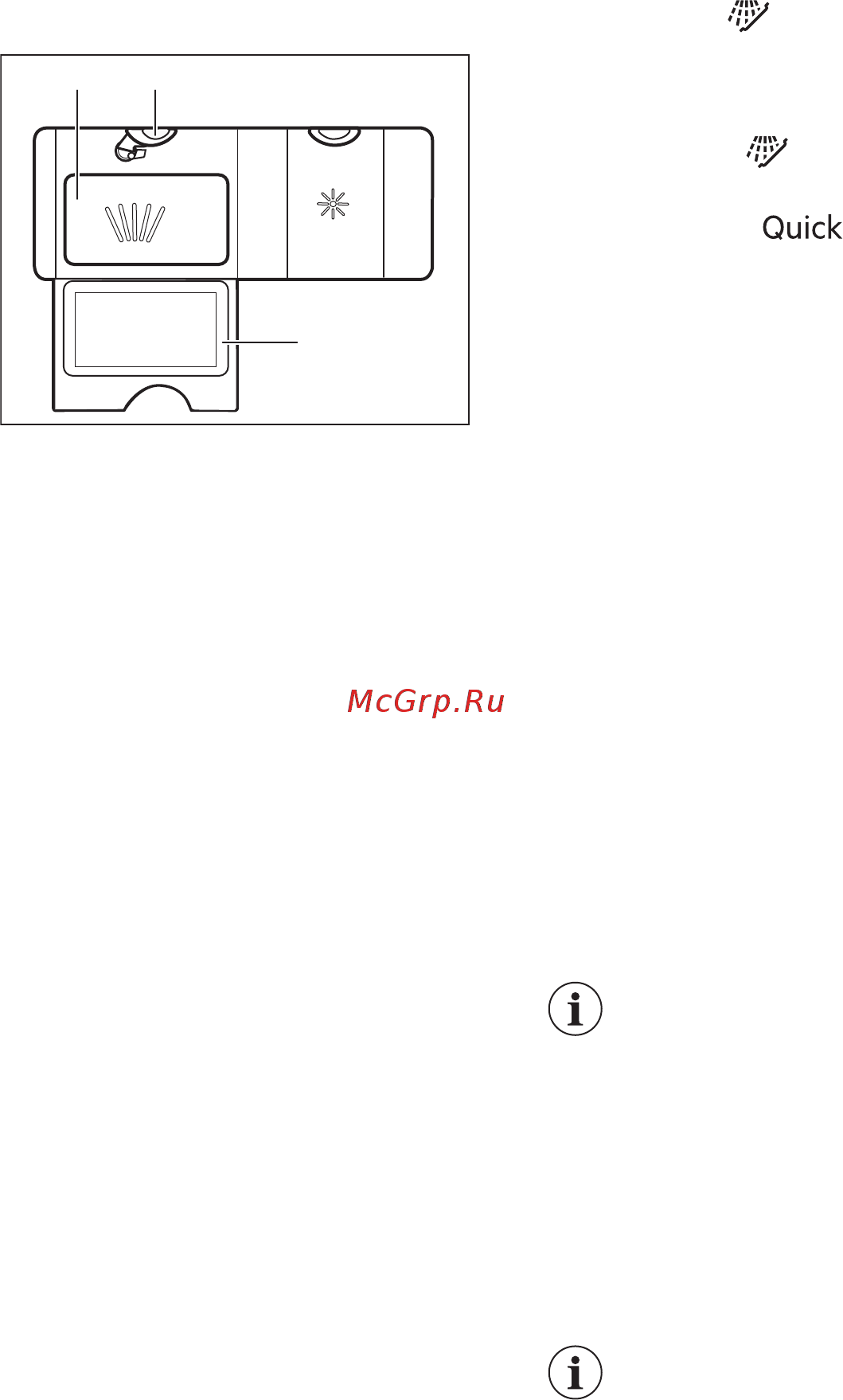 Electrolux ETM48320L [18/32] Как выбрать и запустить программу предварительное ополаскивание