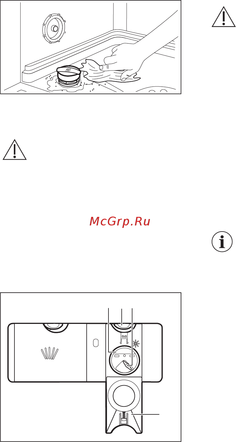 Electrolux ESL94300LO [14/48] Заполнение дозатора ополаскивателя
