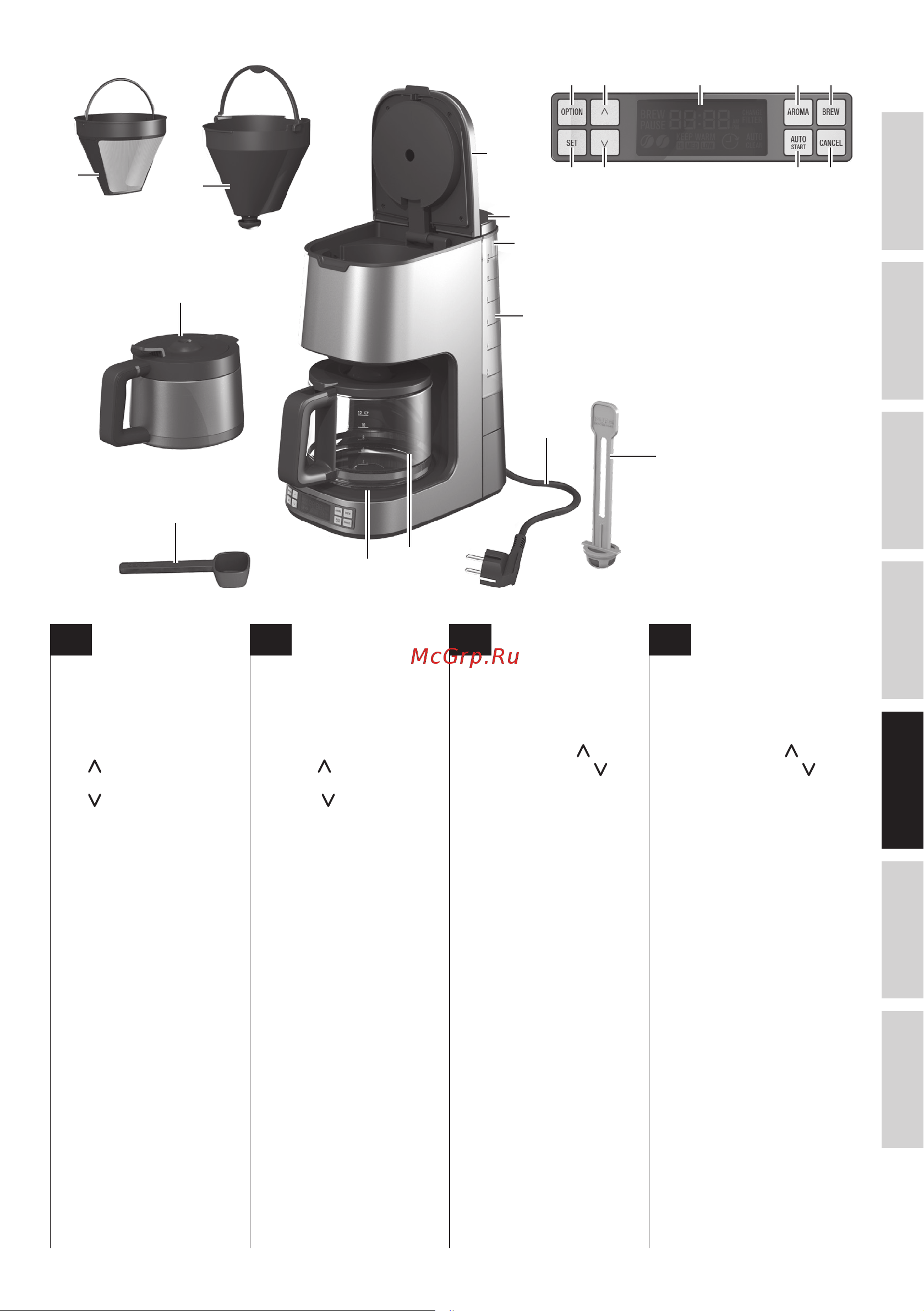 Electrolux EKF7900 [51/84] Компоненты