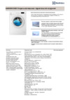 Electrolux EWM1042NDU Технические характеристики