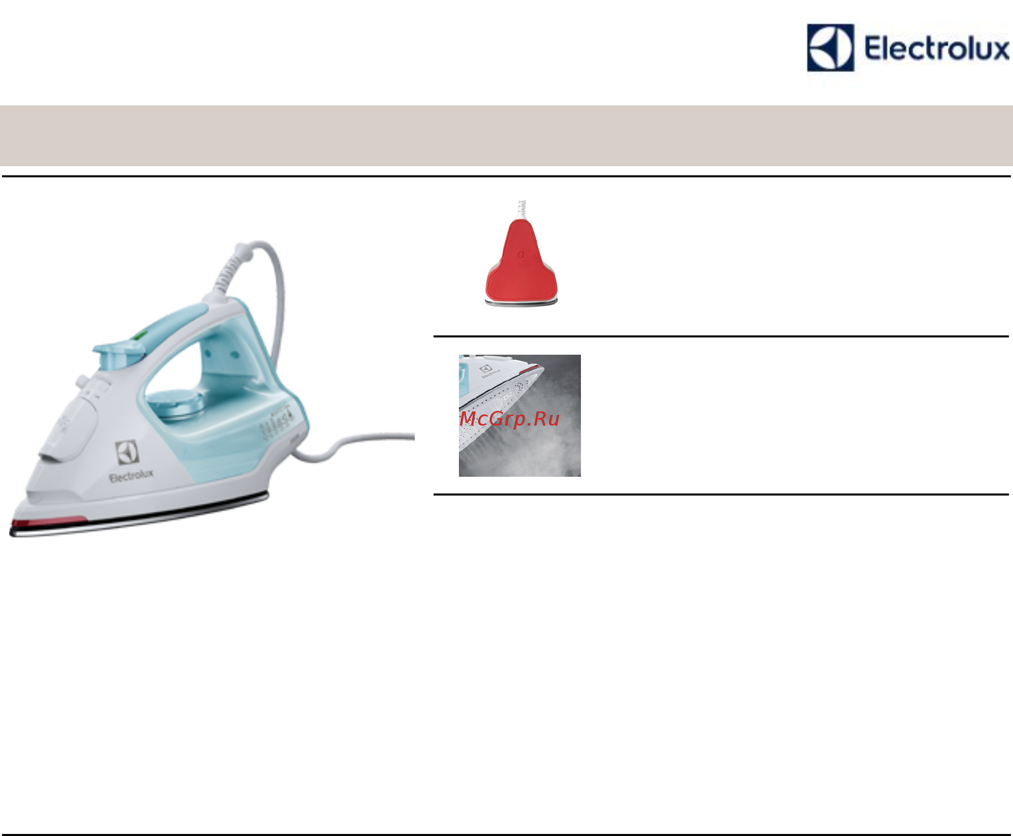 Electrolux EDB5230 Технические характеристики онлайн