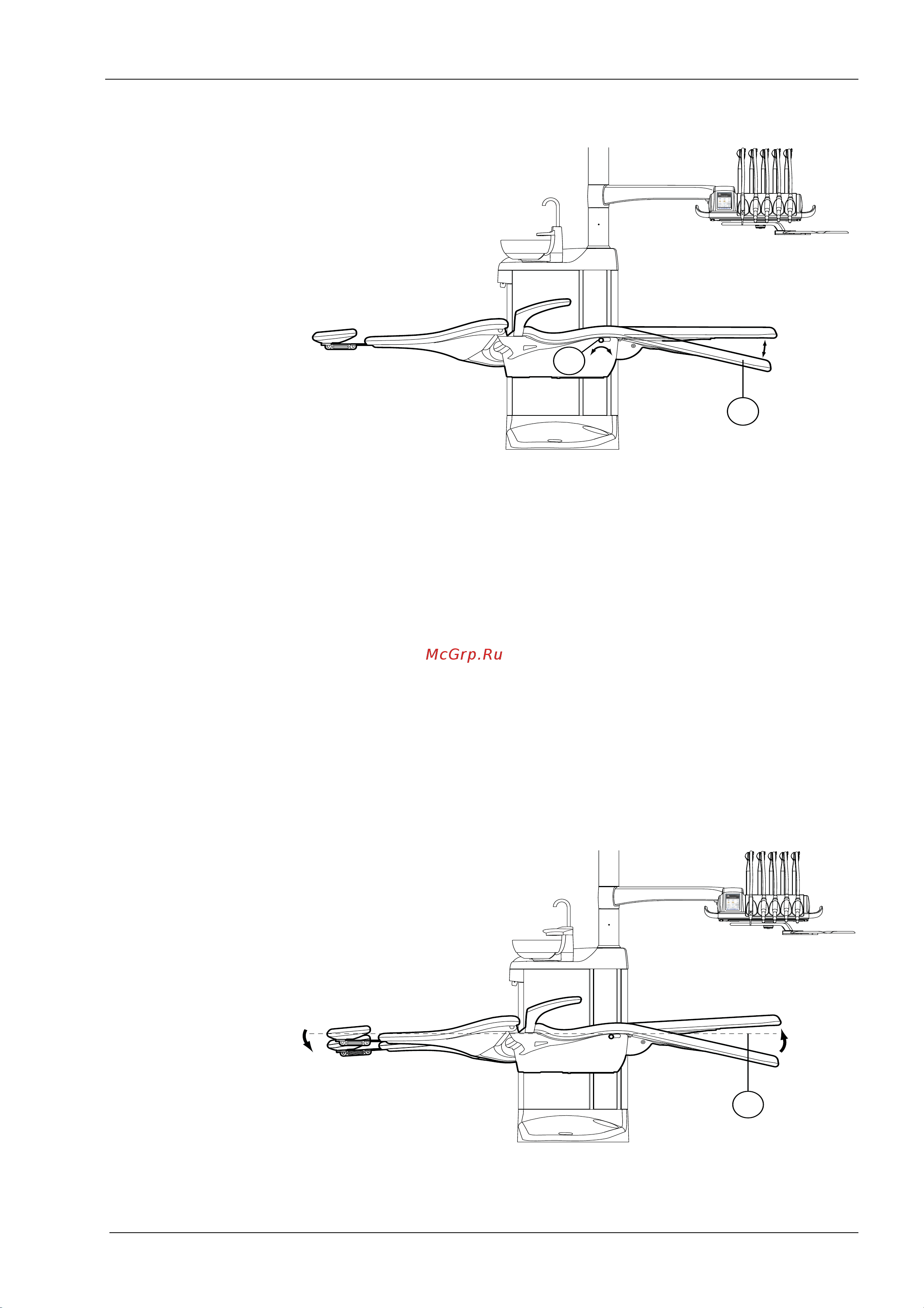 Planmeca Compact i Touch Multimedia [57/212] Положение тренделенбурга