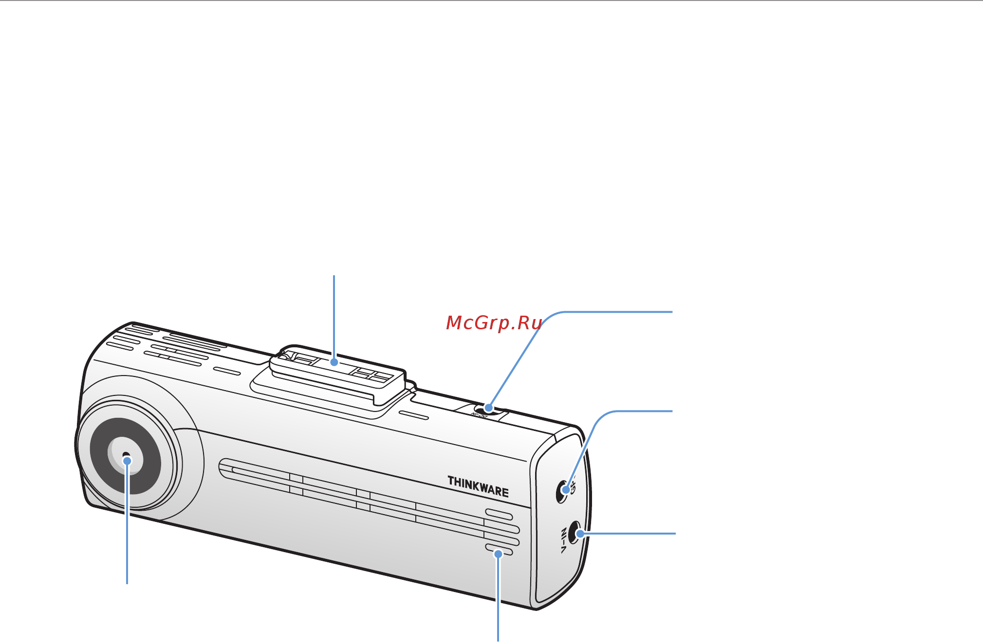 Thinkware F200 [12/51] Названия элементов