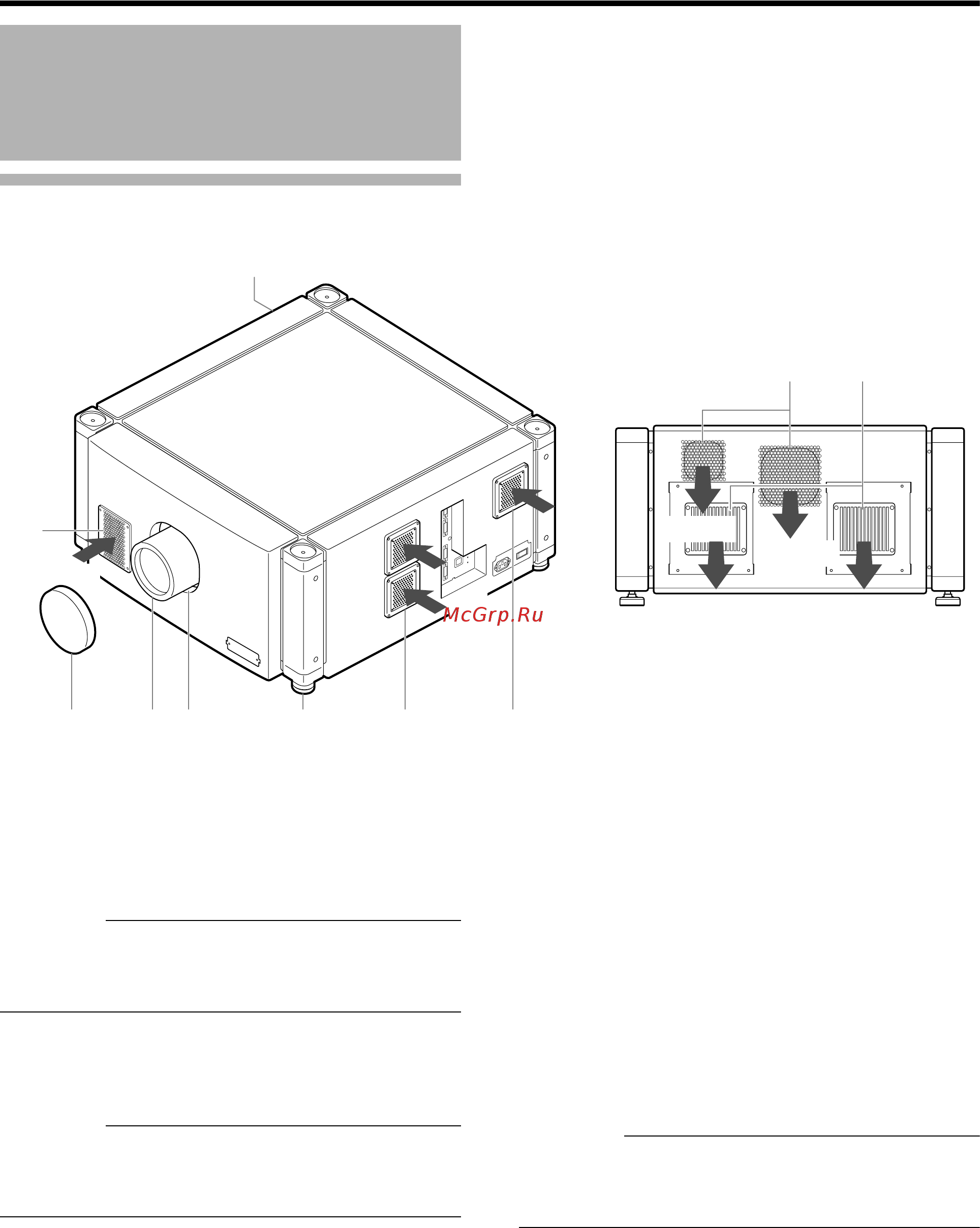 JVC DLA-VS4800 [12/72] Names and functions of parts