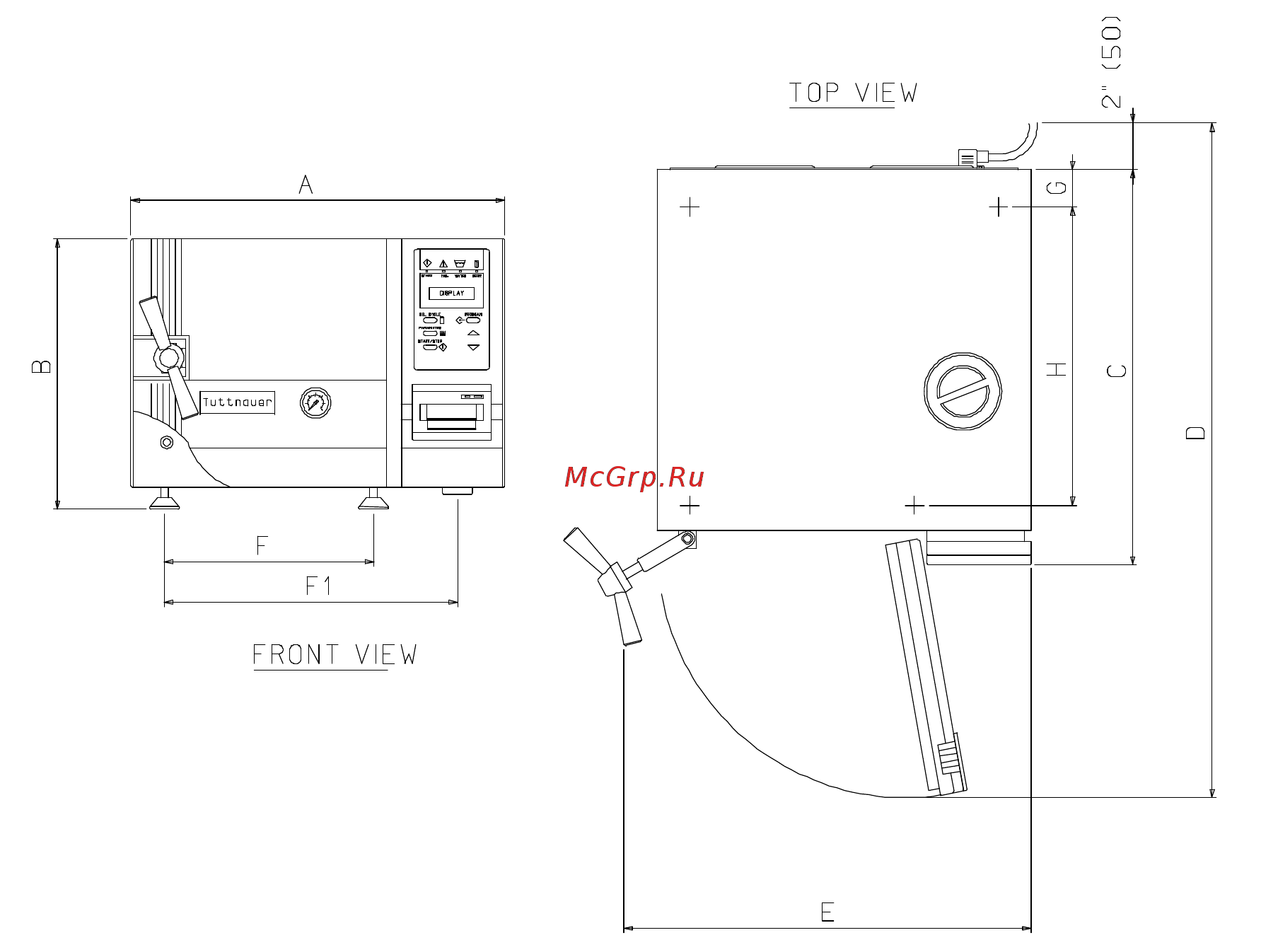 Tuttnauer 3850 E Инструкция по эксплуатации онлайн [6/50] 387788