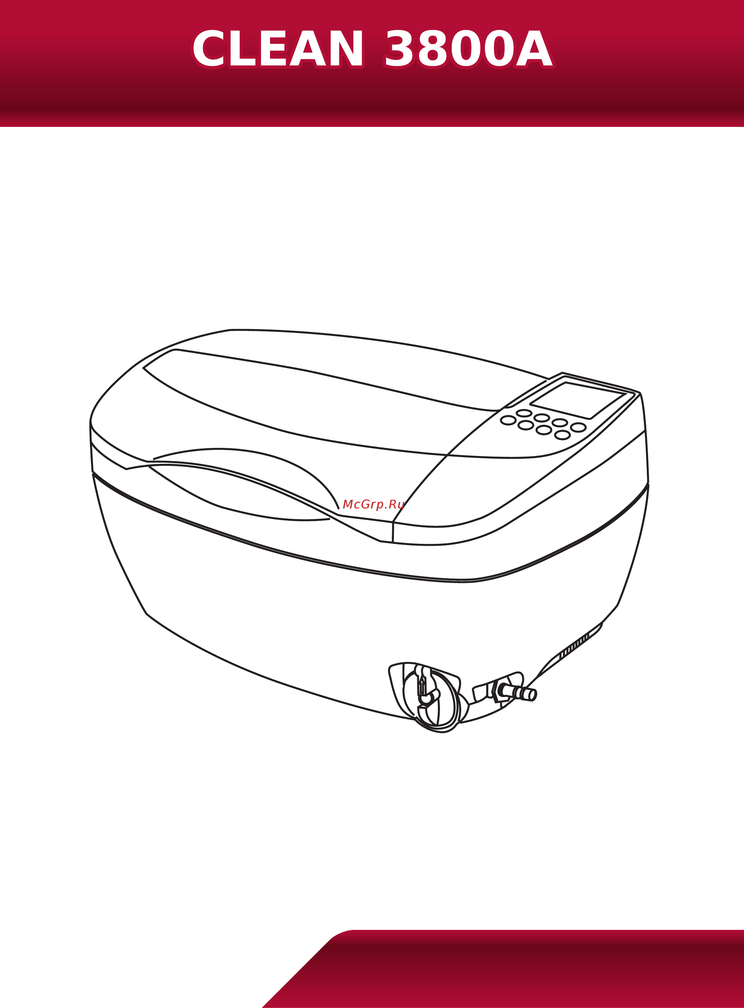 Youjoy CLEAN 3800A Инструкция по эксплуатации онлайн