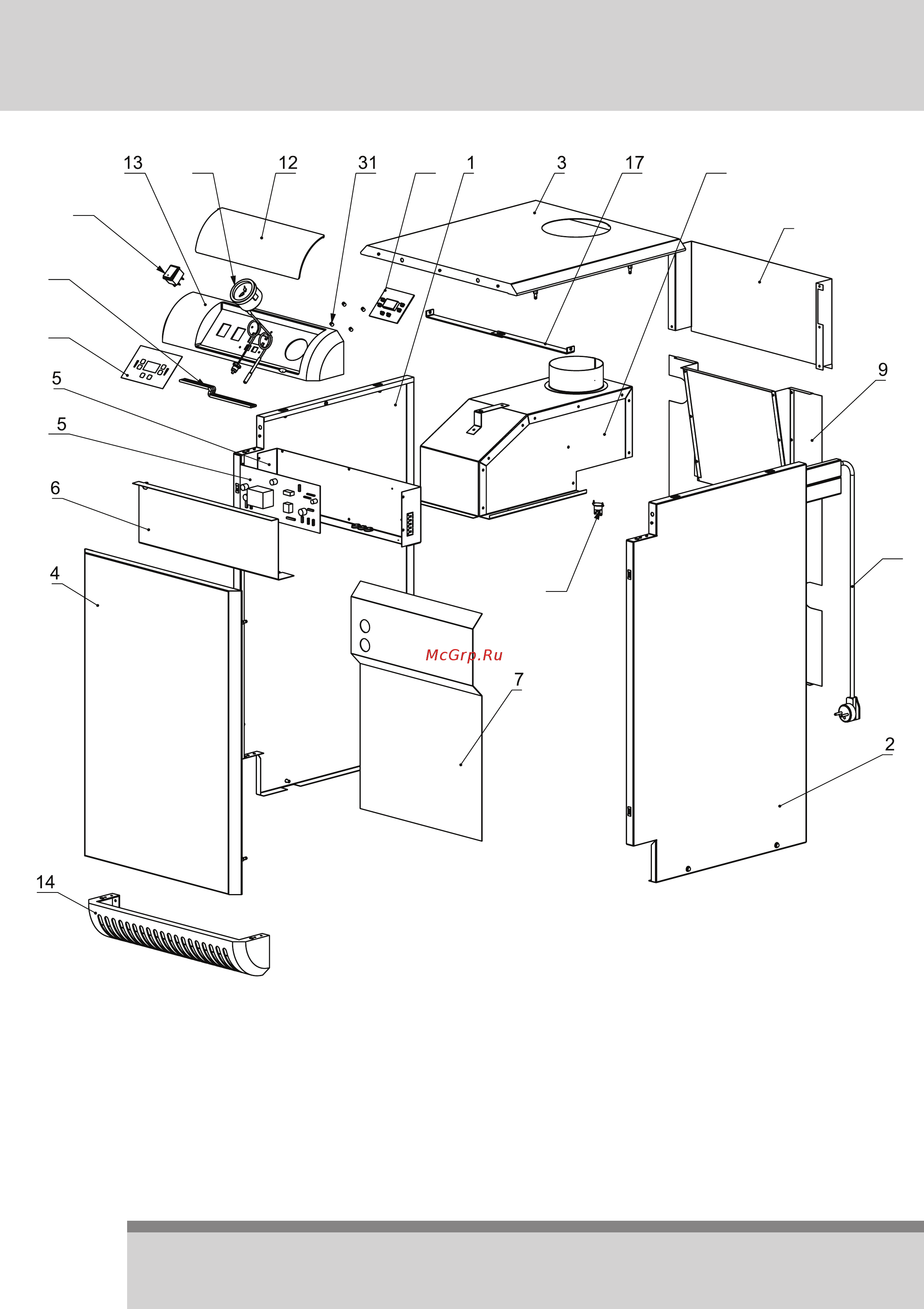 Koreastar Senator D 40 [2/8] Корпус котла