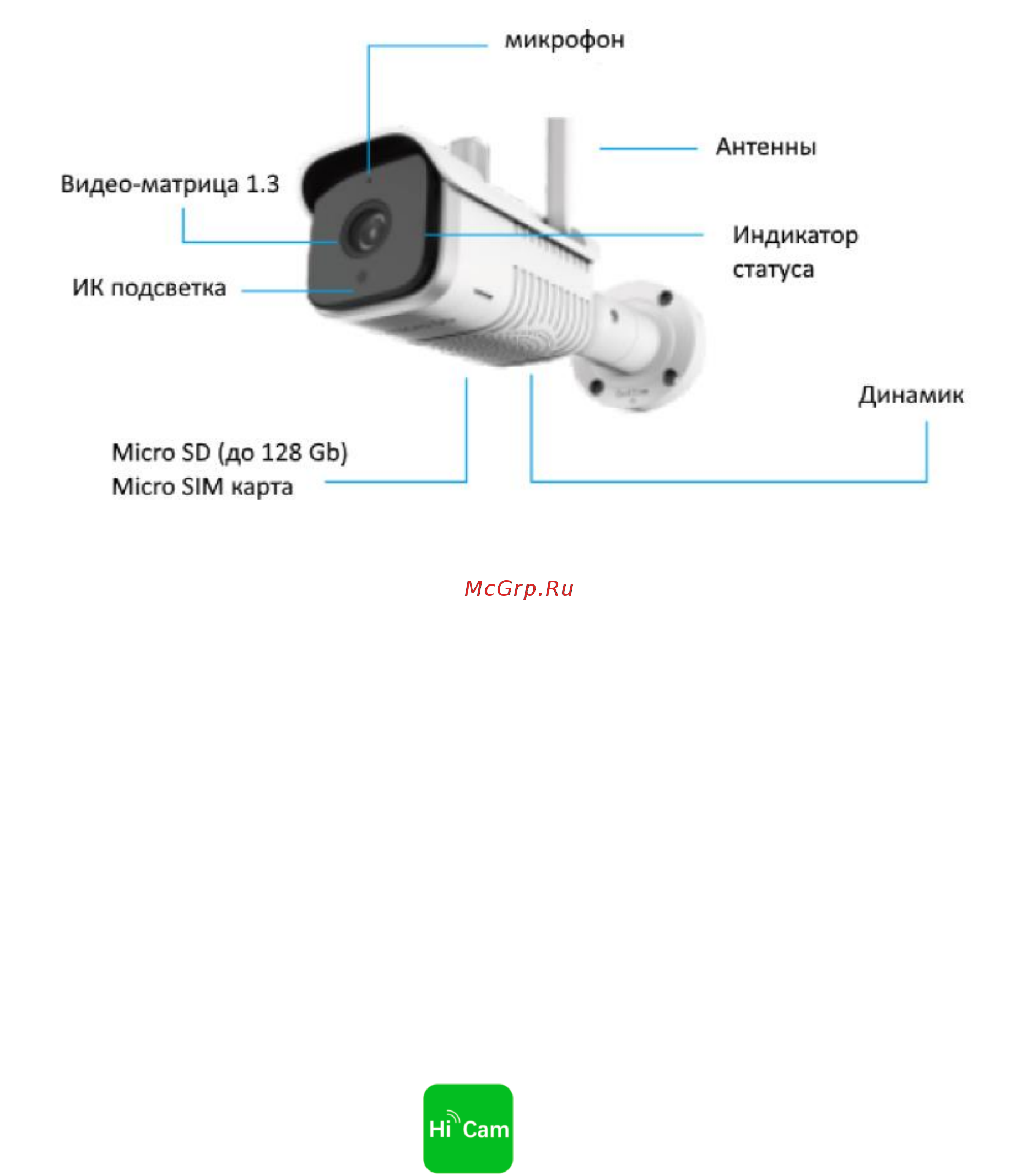 Viguard 4G CAM mini Инструкция по эксплуатации онлайн