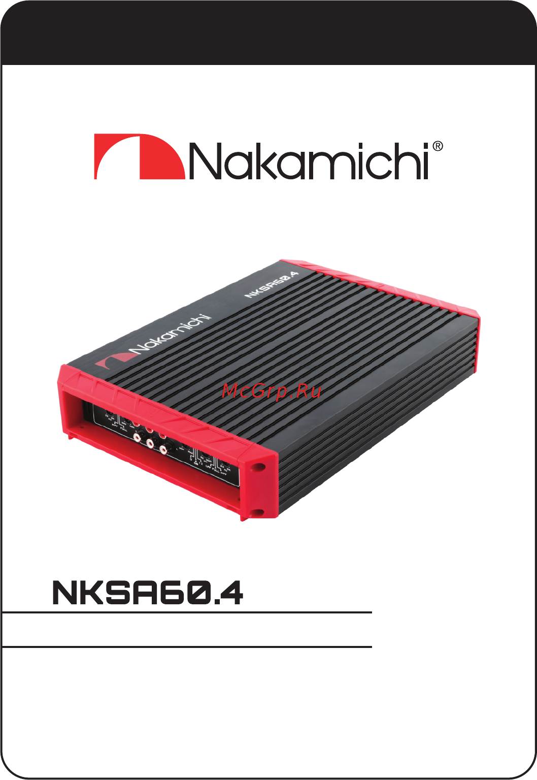 Nakamichi NKSA60.4 Инструкция по эксплуатации онлайн