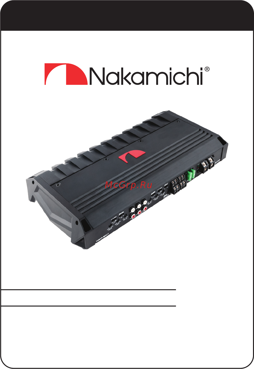 Nakamichi NGXA80.4 Инструкция по эксплуатации онлайн