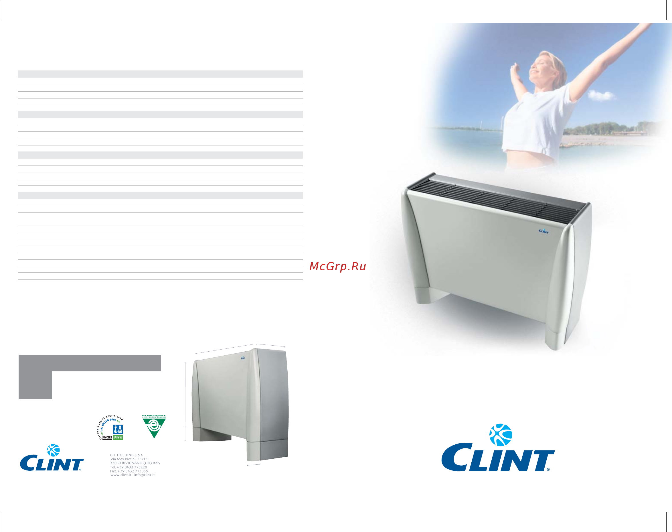 CLINT FVW floyd 3R 43 Инструкция по эксплуатации онлайн