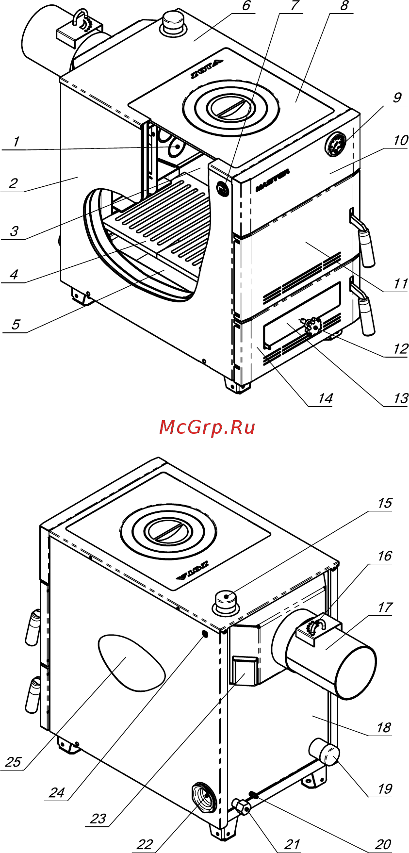 Zota Master 18 Инструкция по эксплуатации онлайн [8/20] 388956