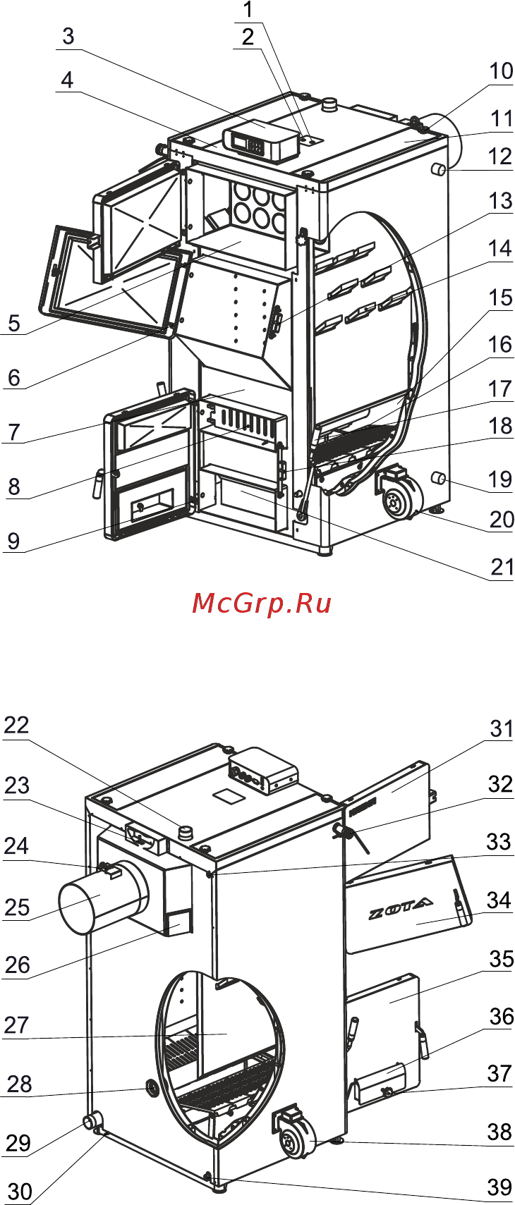 Zota Magna 100 Инструкция по эксплуатации онлайн [8/36] 388968