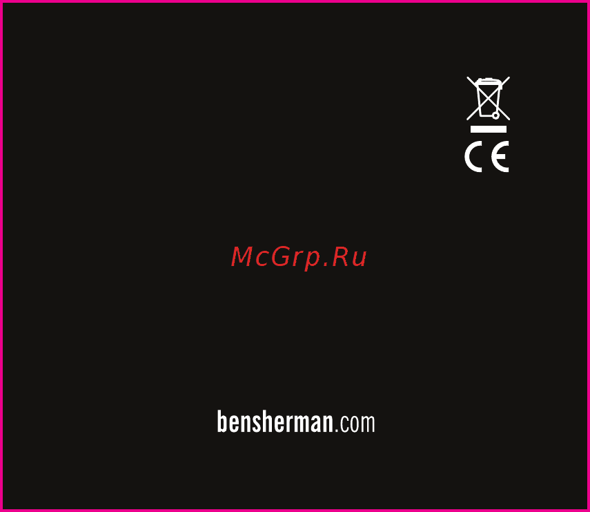 Ben Sherman WB003UM Инструкция по эксплуатации онлайн [7/7] 389046